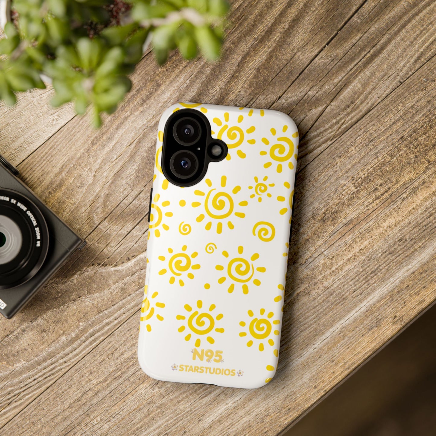 Yellow Sun Phone  Case