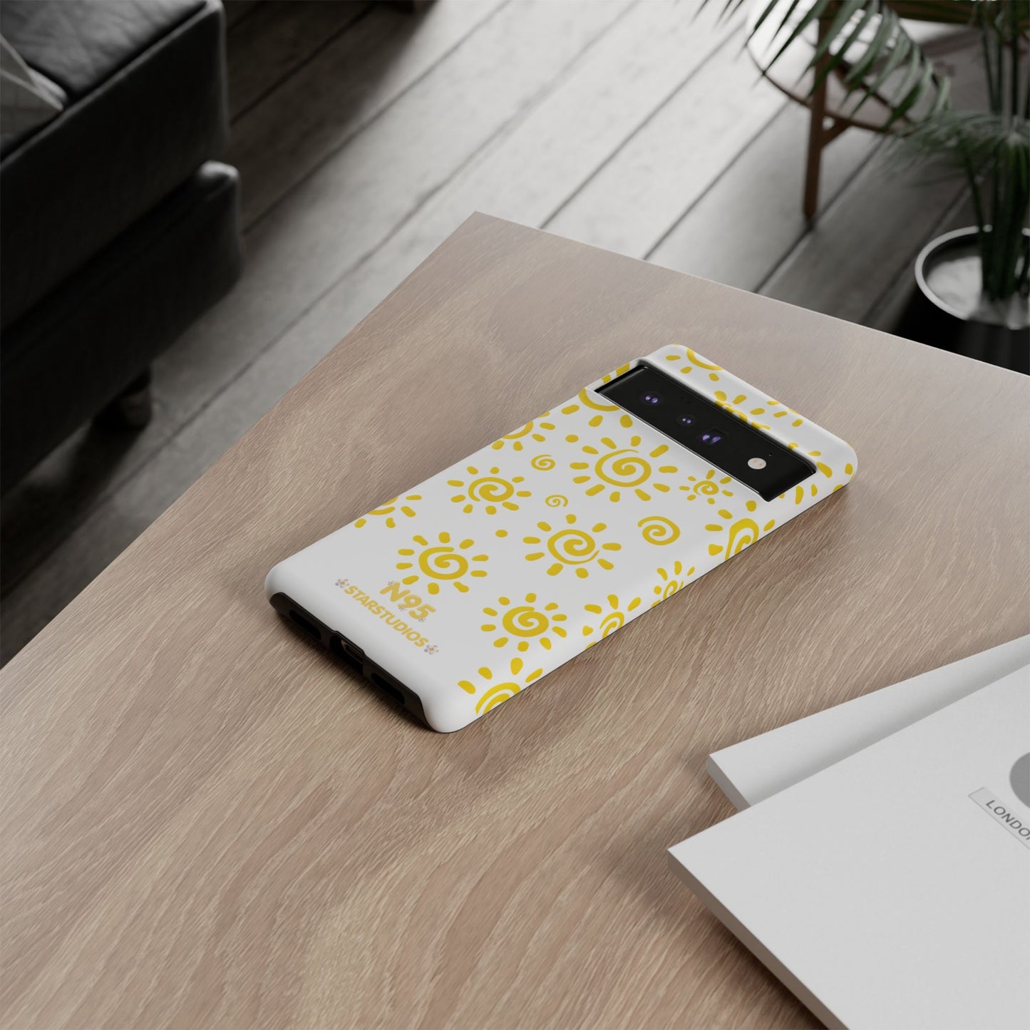 Yellow Sun Phone  Case