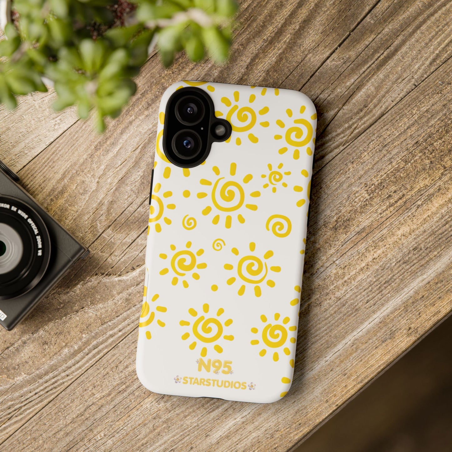 Yellow Sun Phone  Case