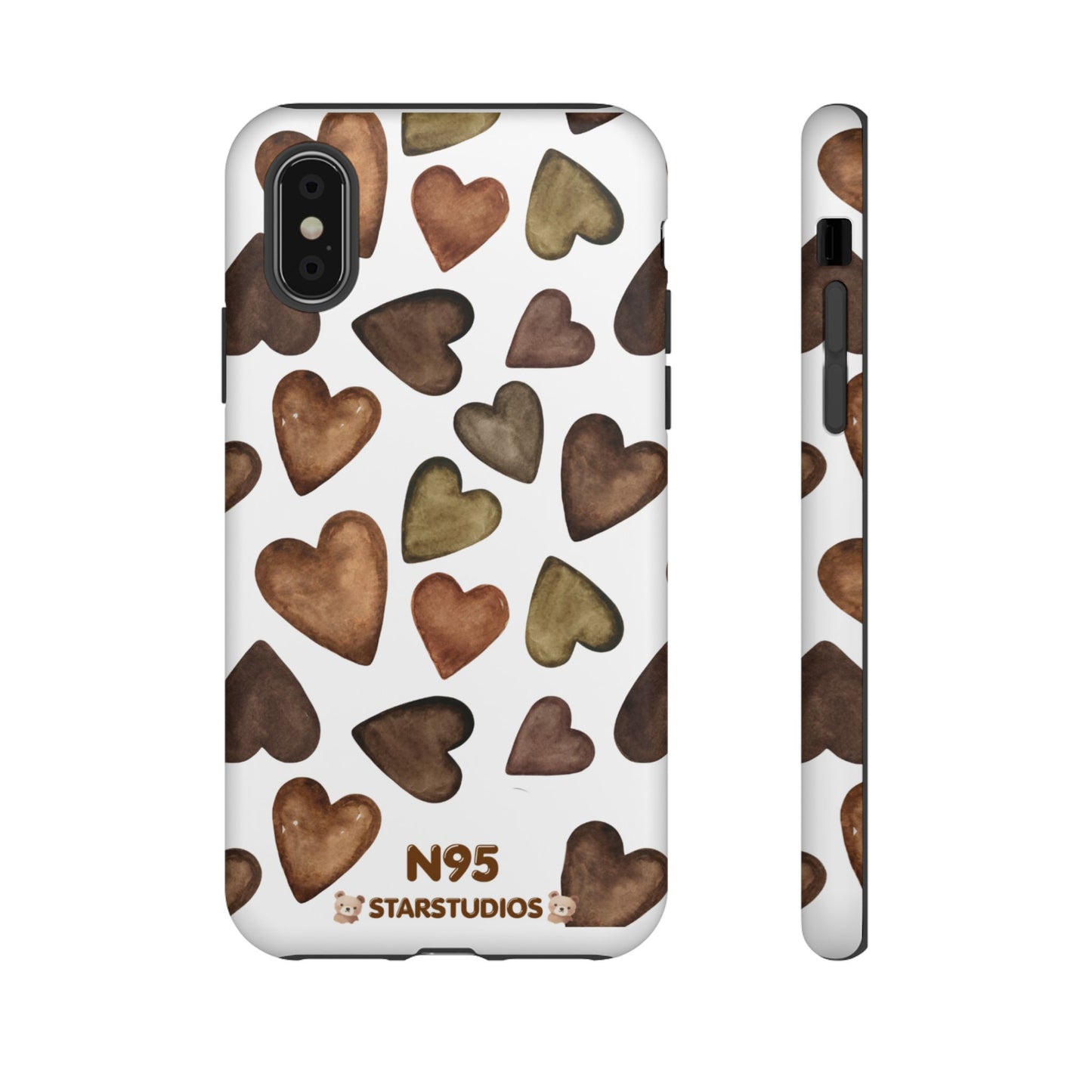 Brown Heart Case