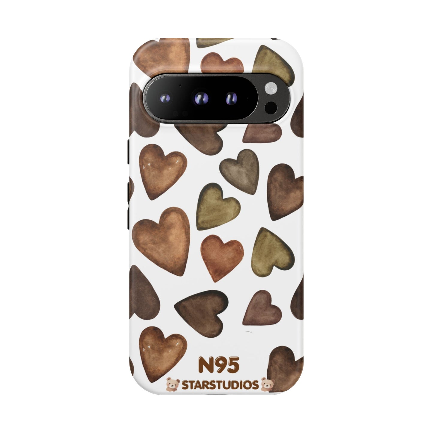 Brown Heart Case