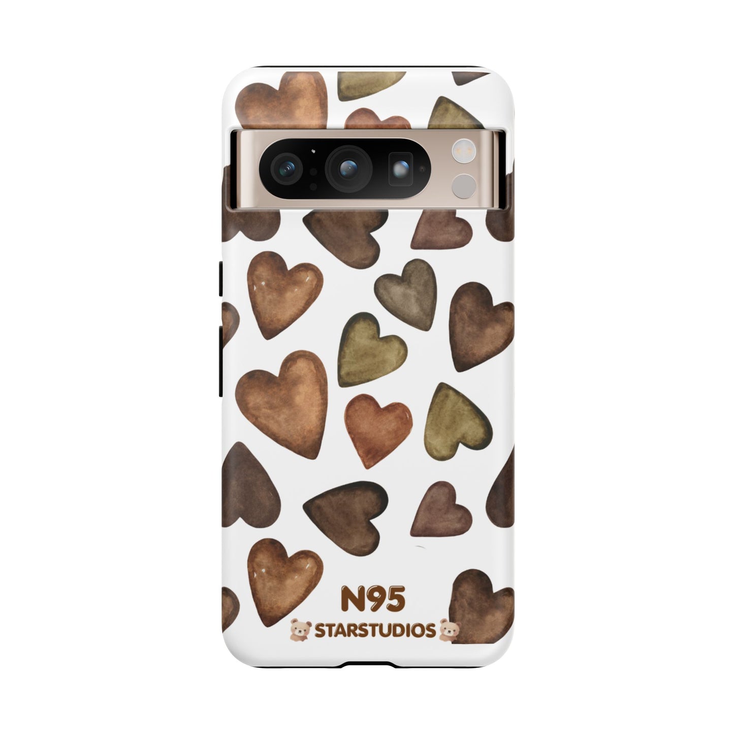 Brown Heart Case