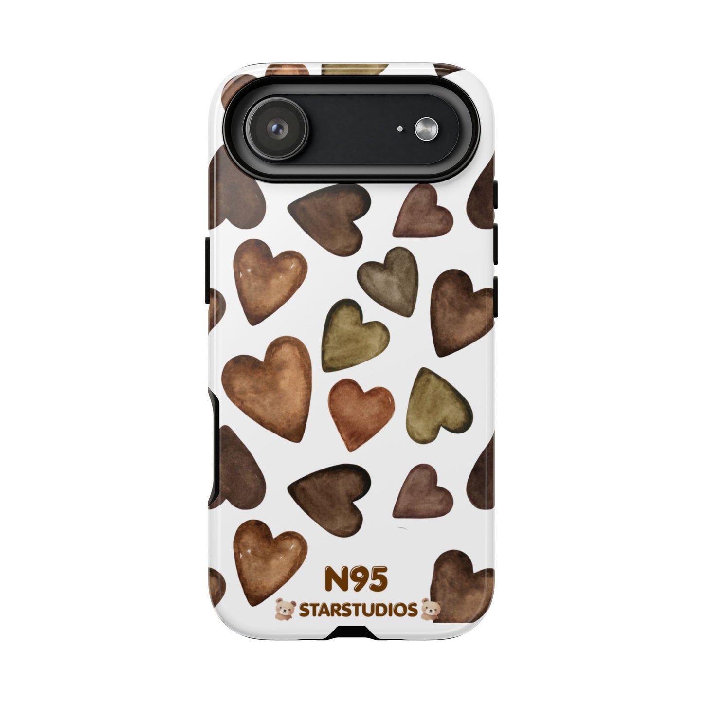 Brown Heart Case