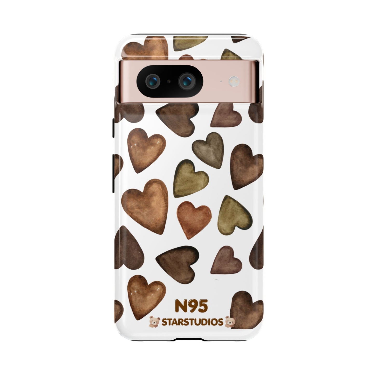 Brown Heart Case
