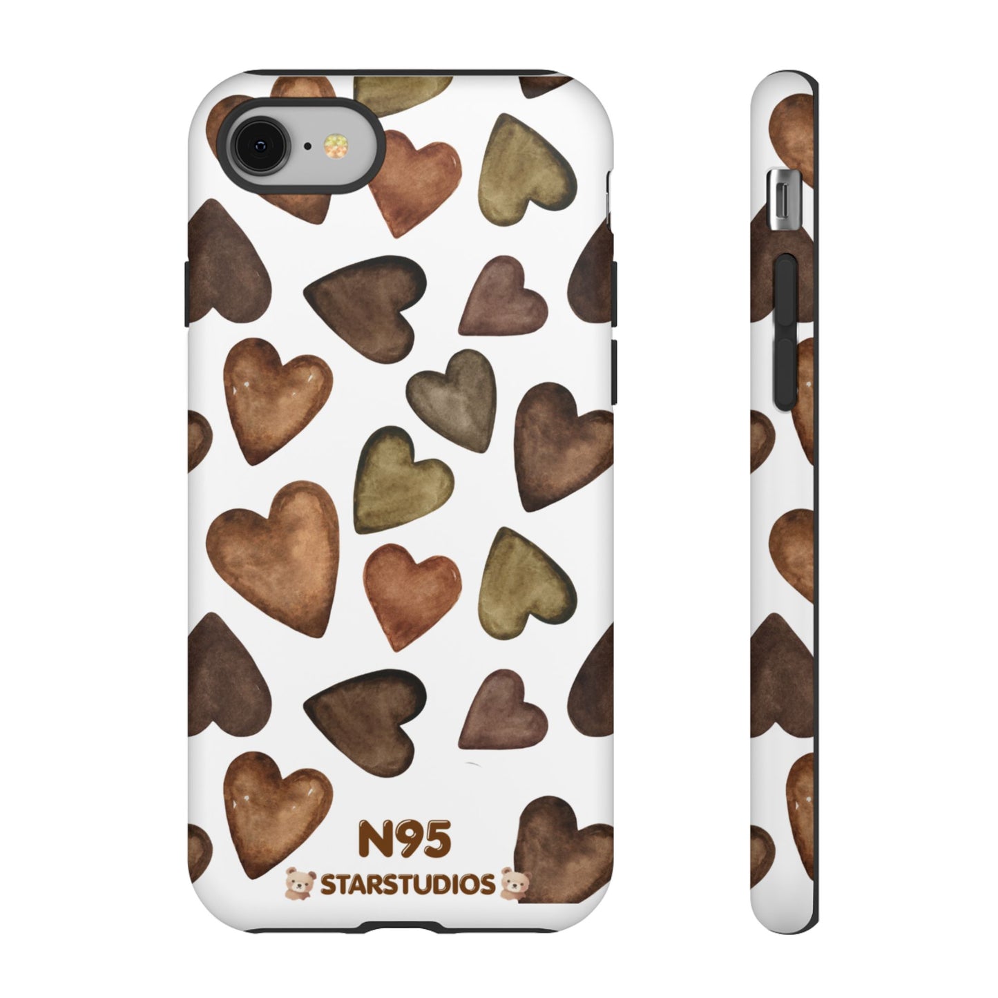 Brown Heart Case