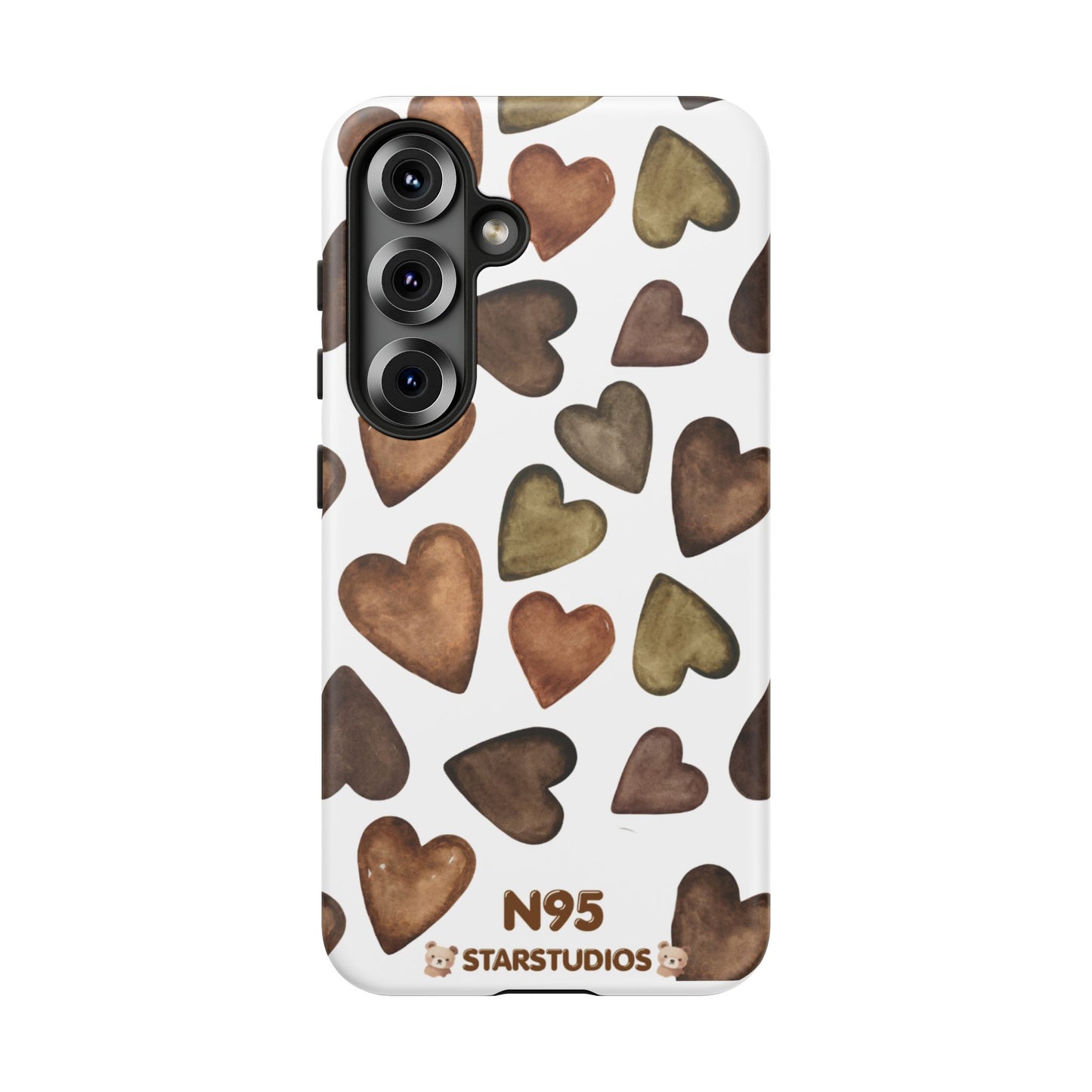 Brown Heart Case