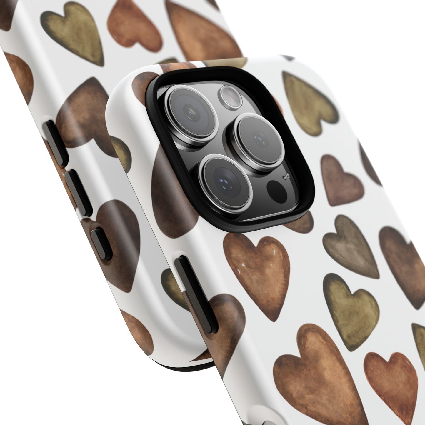 Brown Heart Case