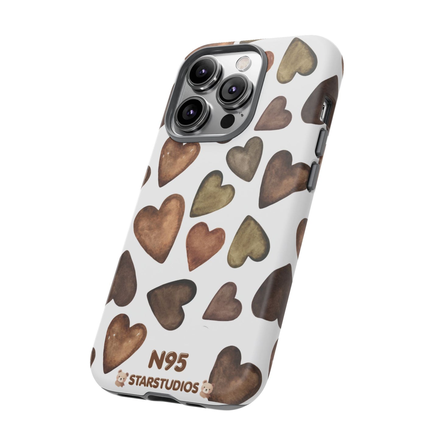 Brown Heart Case