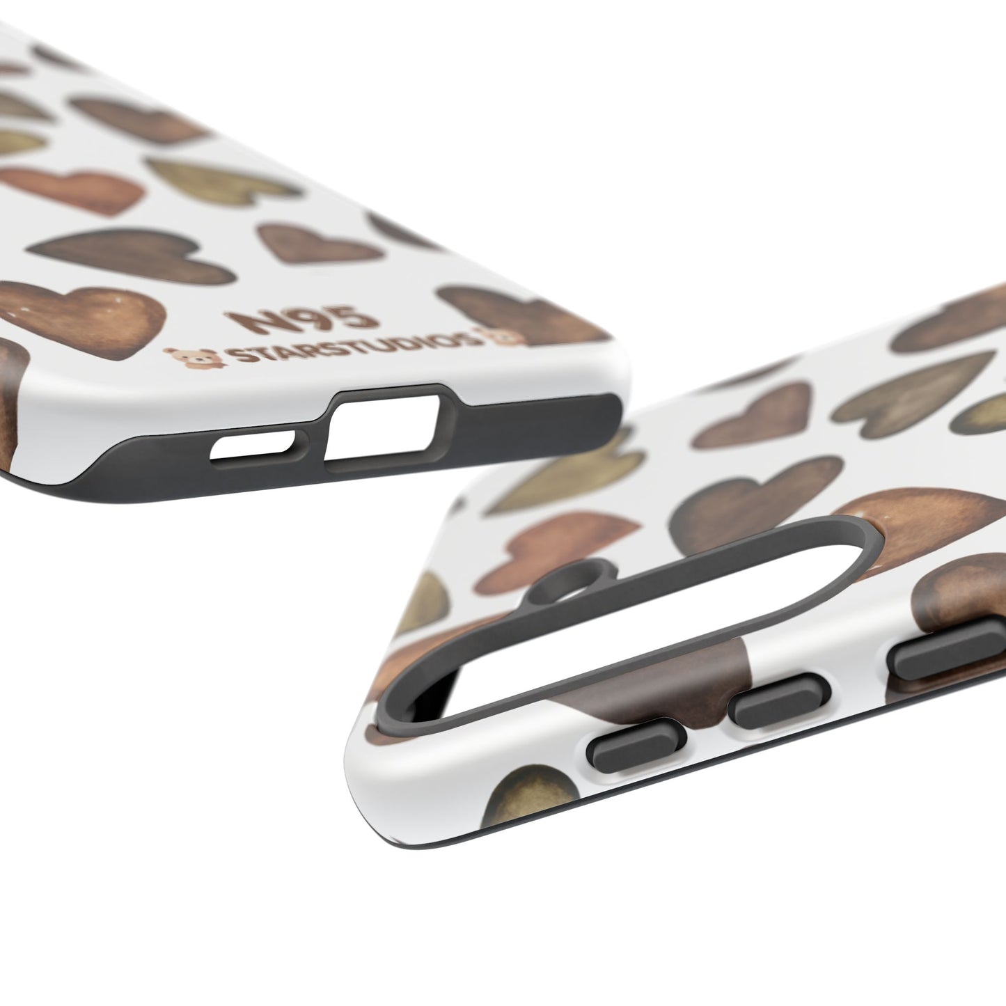 Brown Heart Case