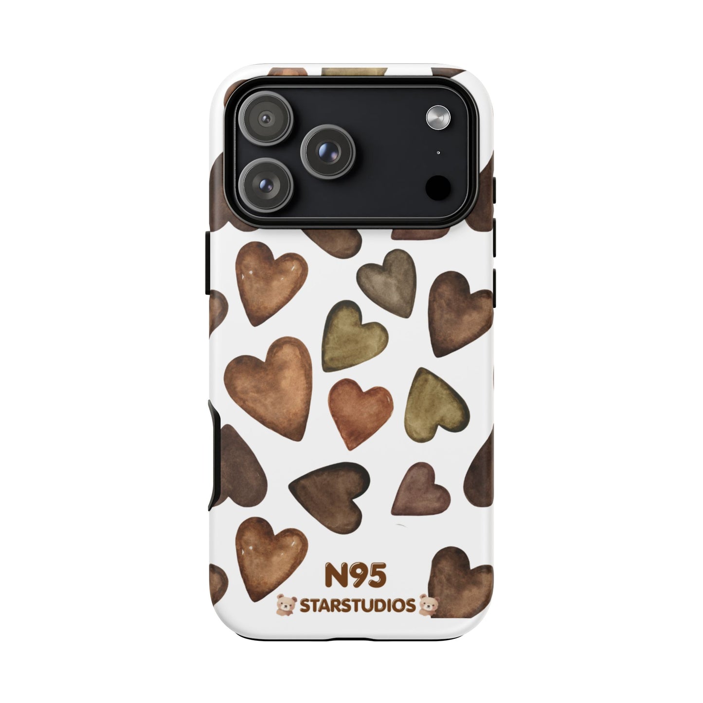 Brown Heart Case