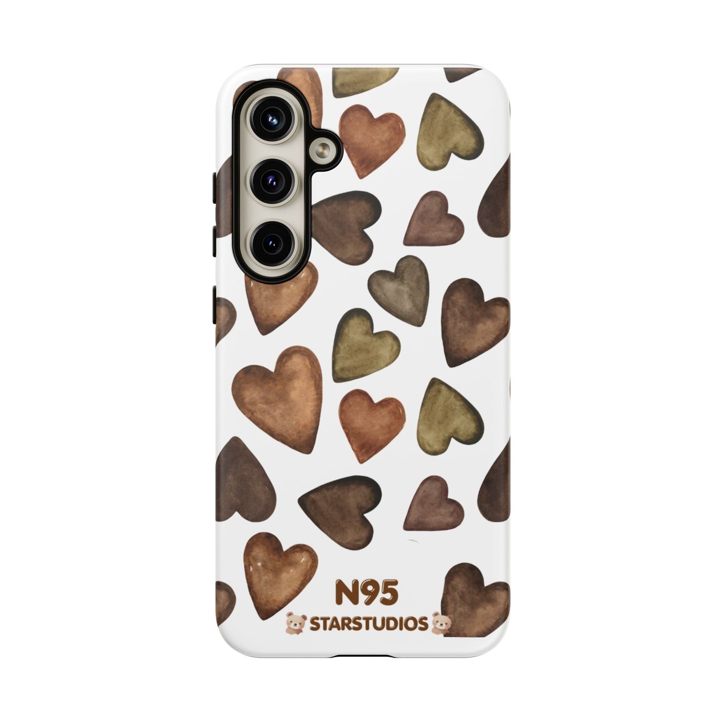 Brown Heart Case