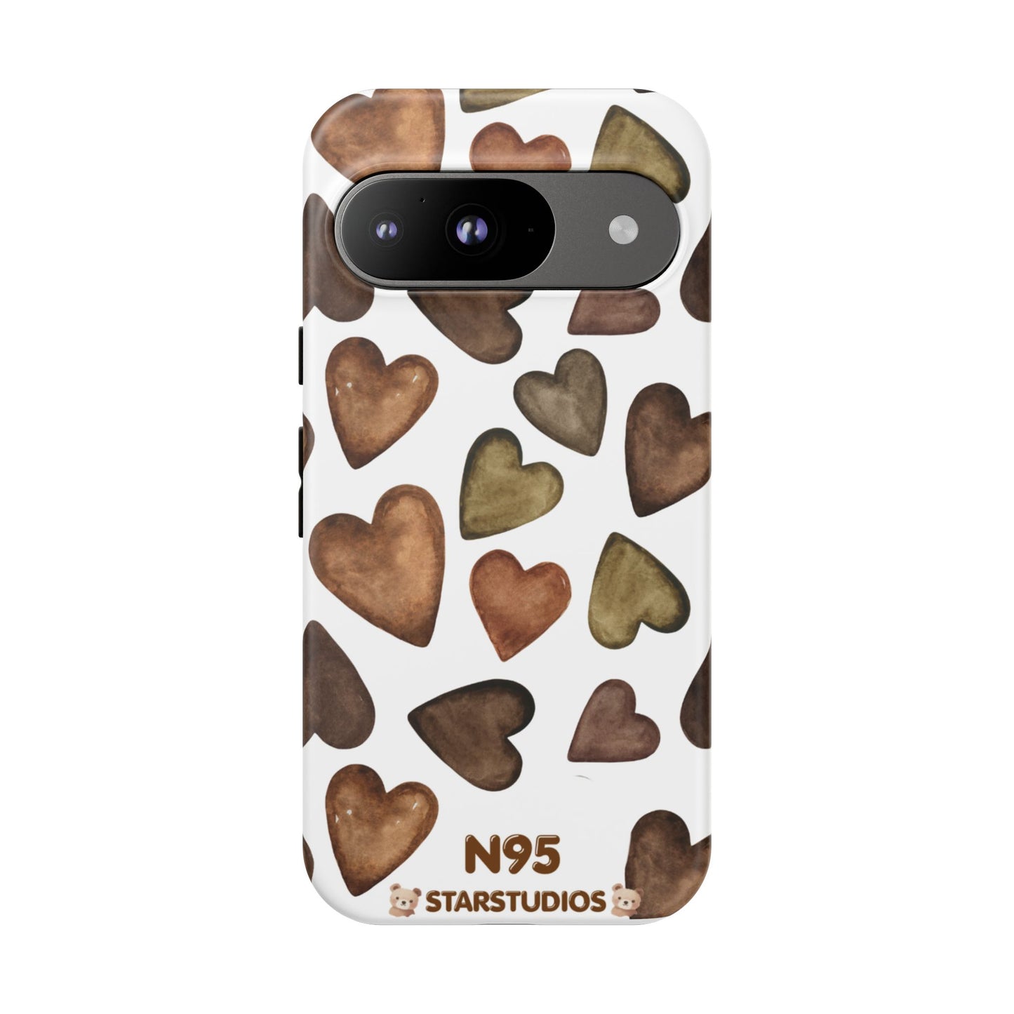 Brown Heart Case
