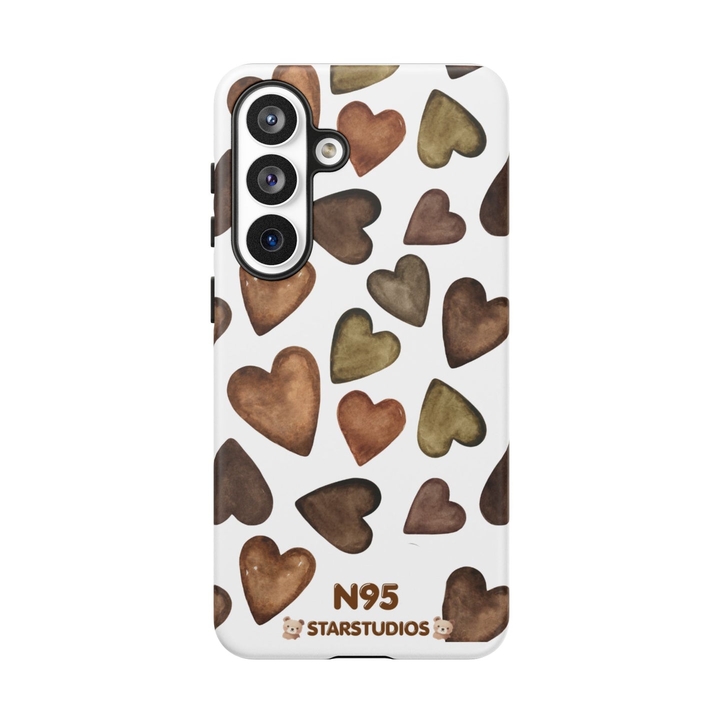 Brown Heart Case