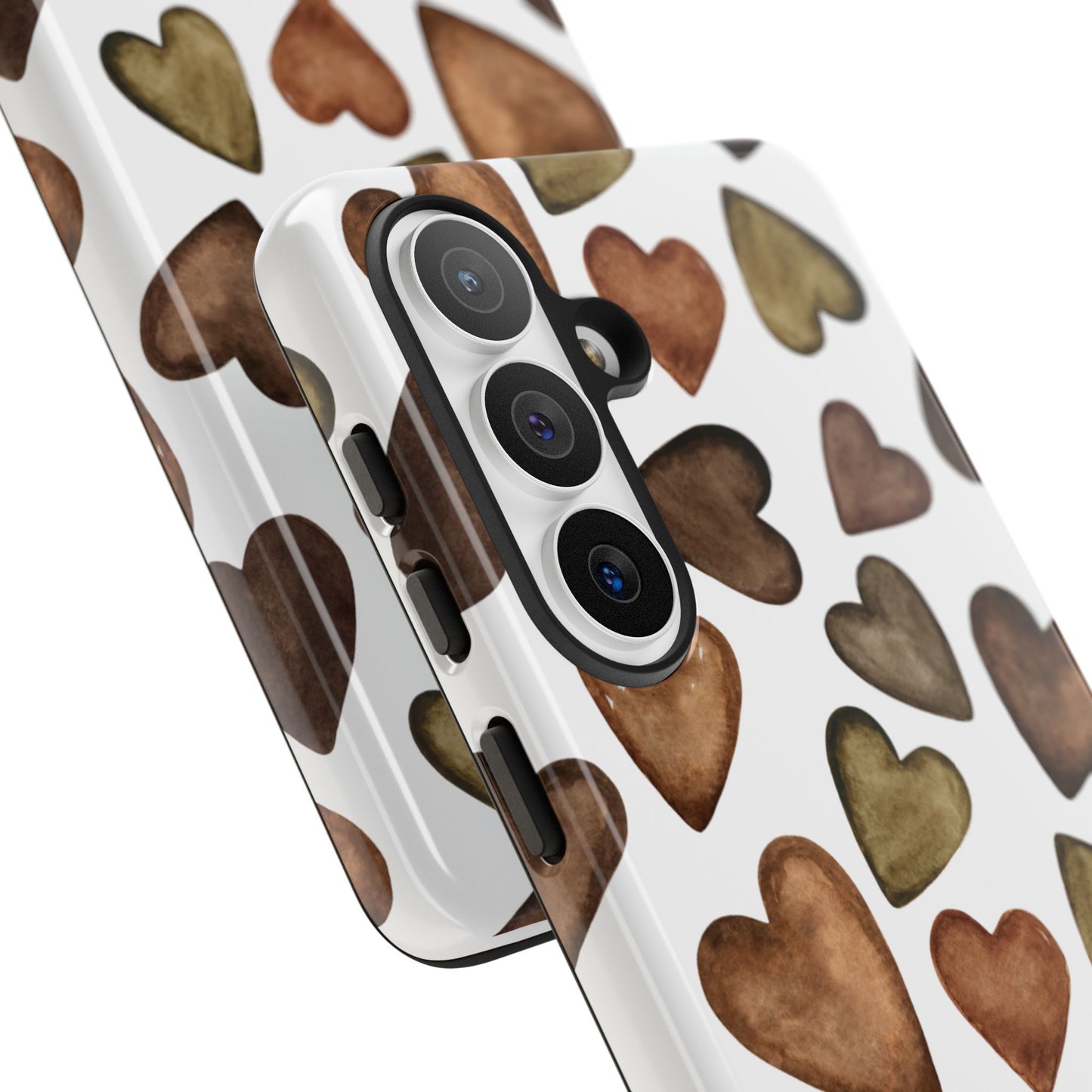 Brown Heart Case