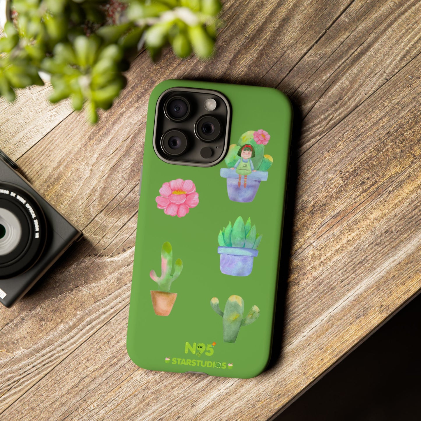 Cactus Cottage Phone Case