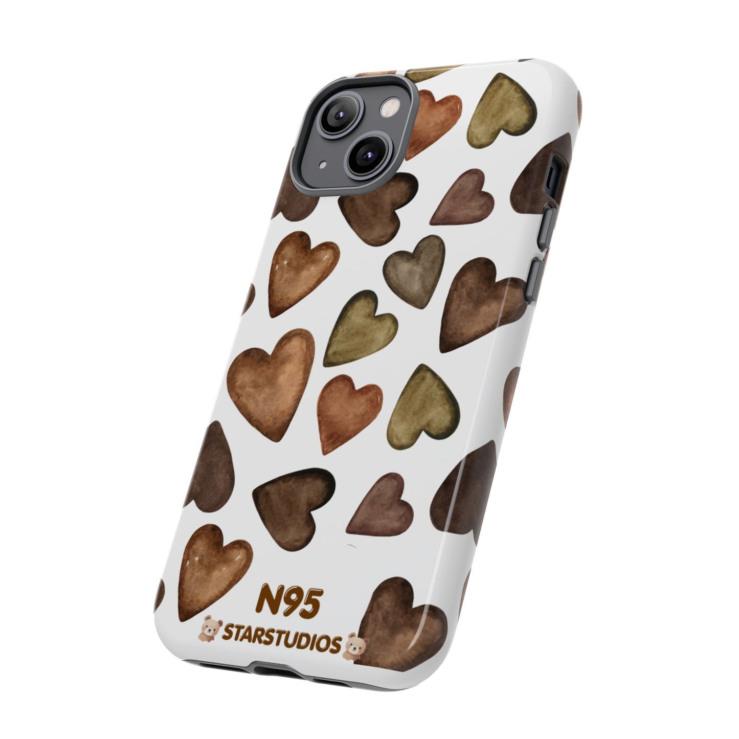 Brown Heart Case