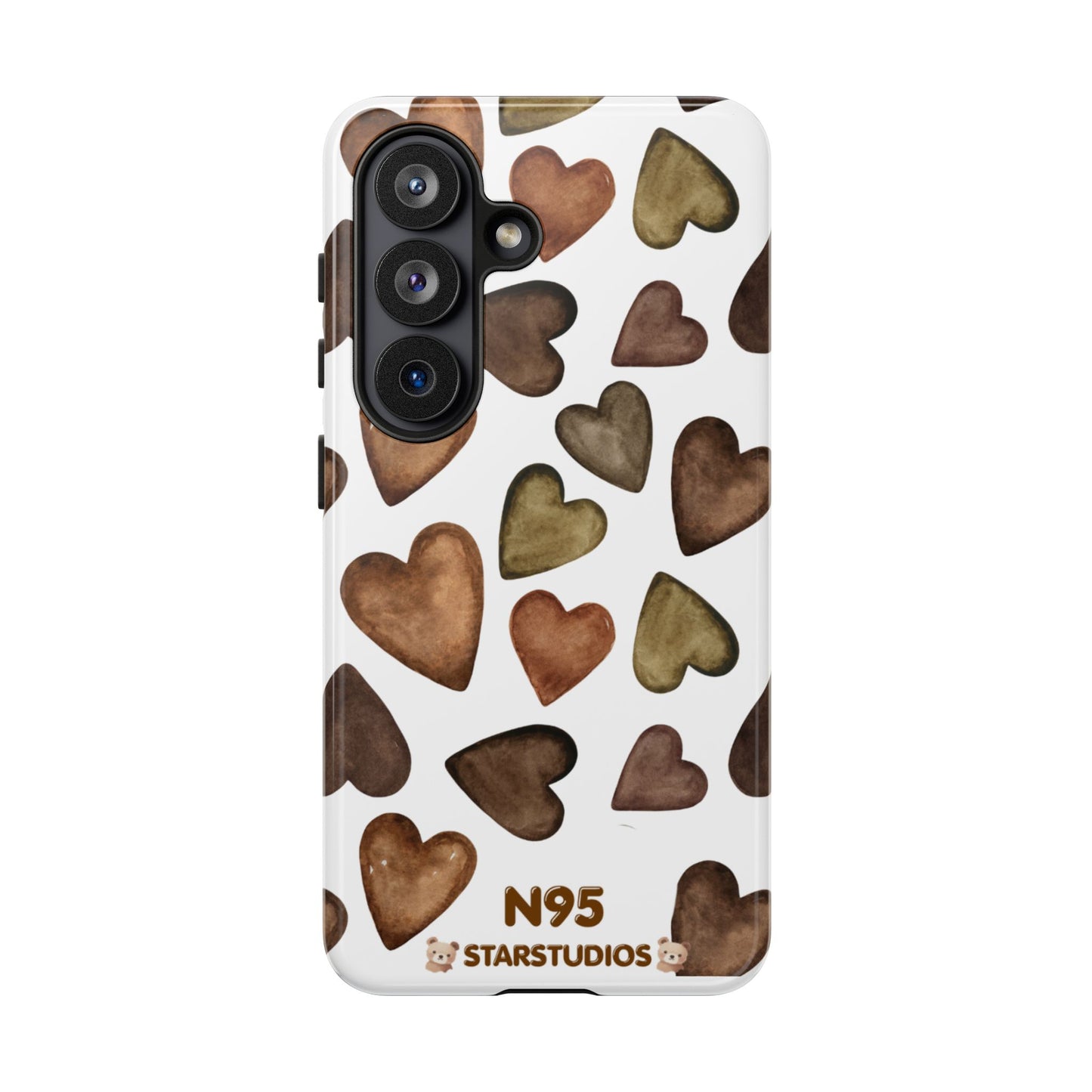 Brown Heart Case