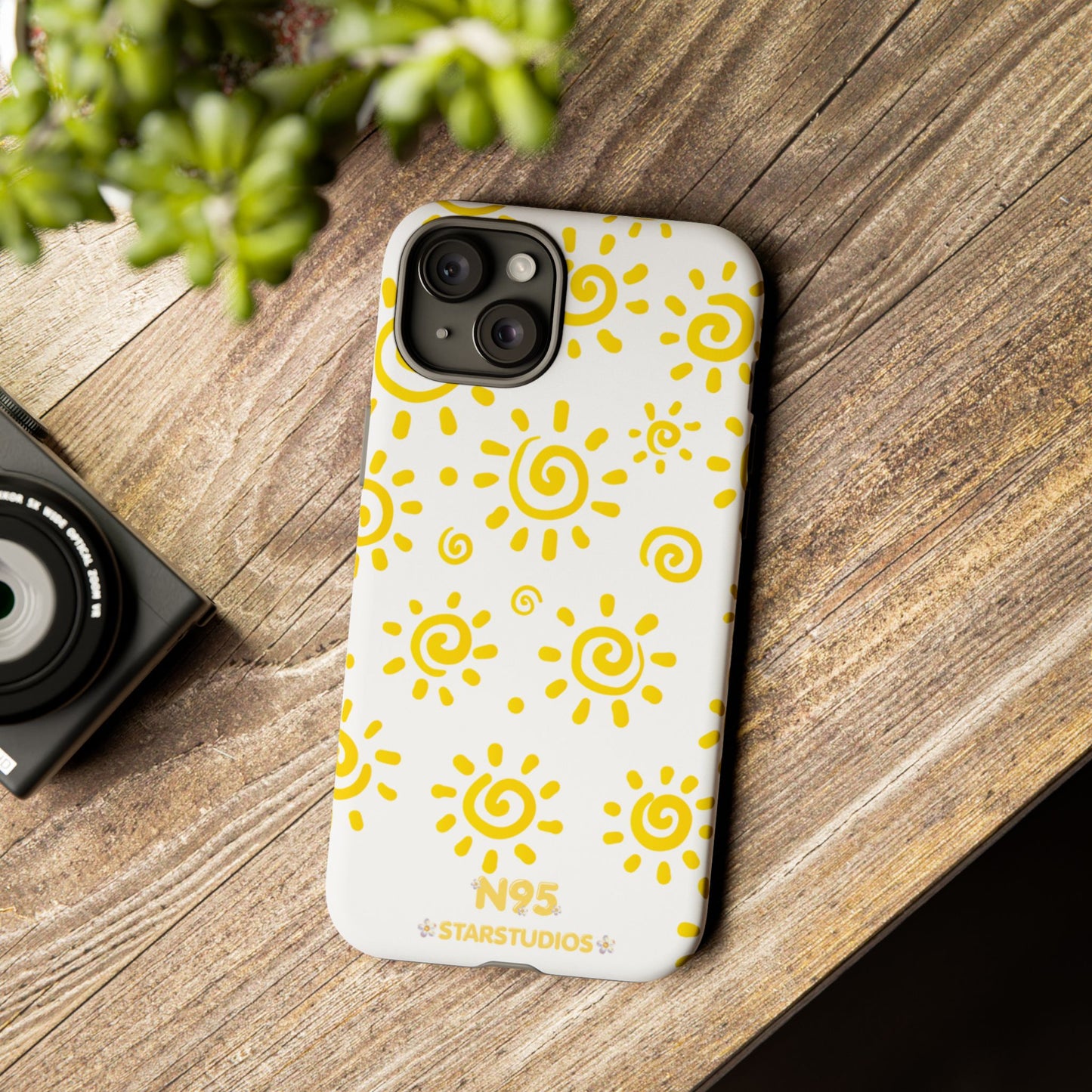 Yellow Sun Phone  Case