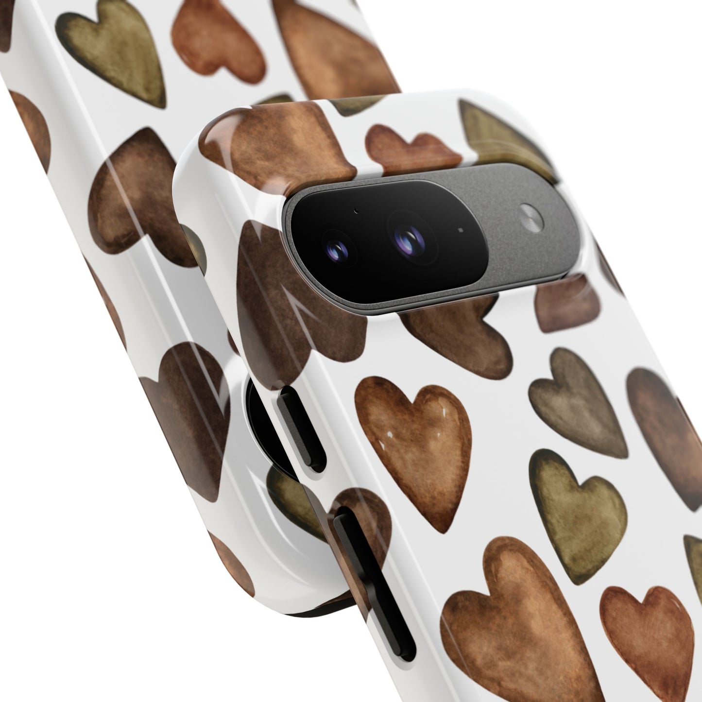 Brown Heart Case