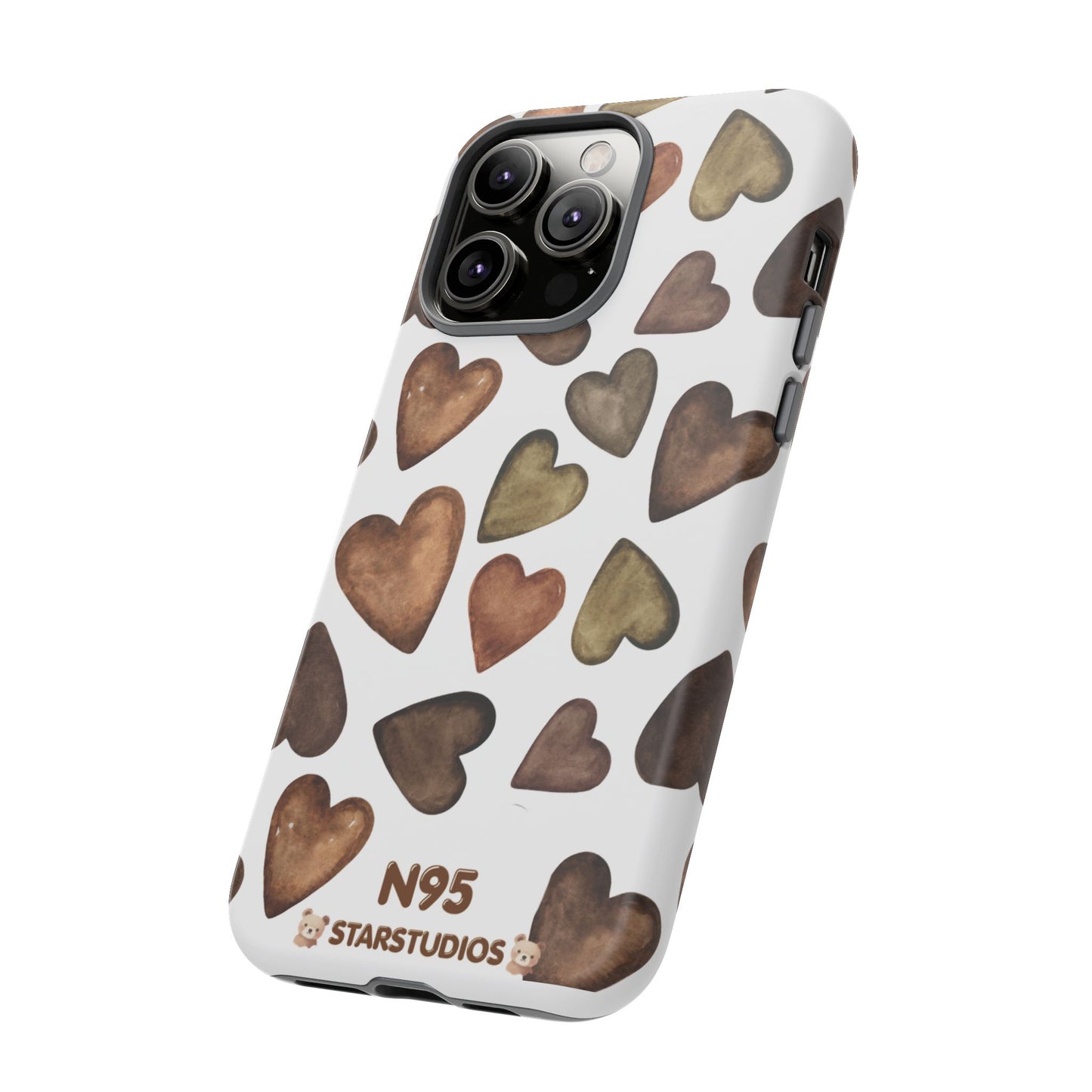 Brown Heart Case