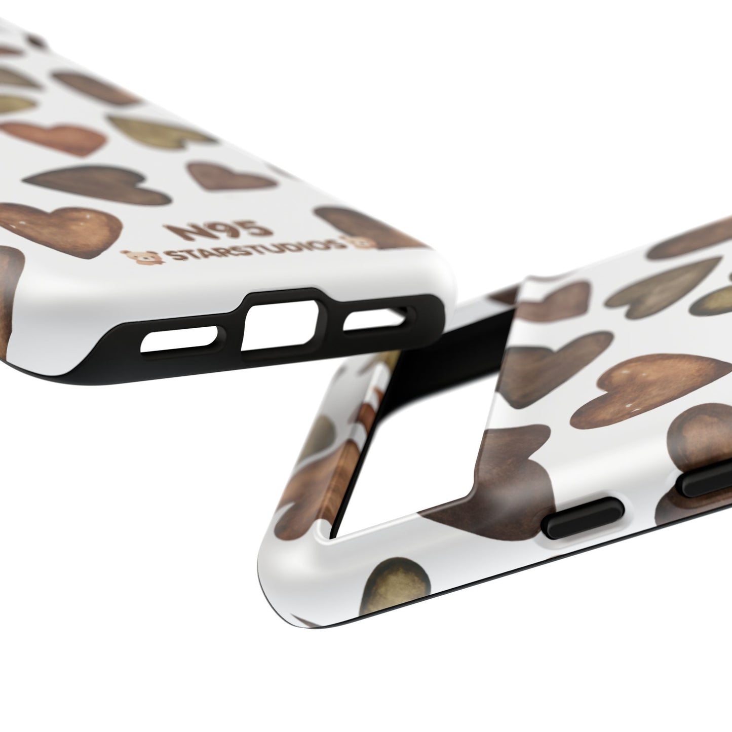 Brown Heart Case