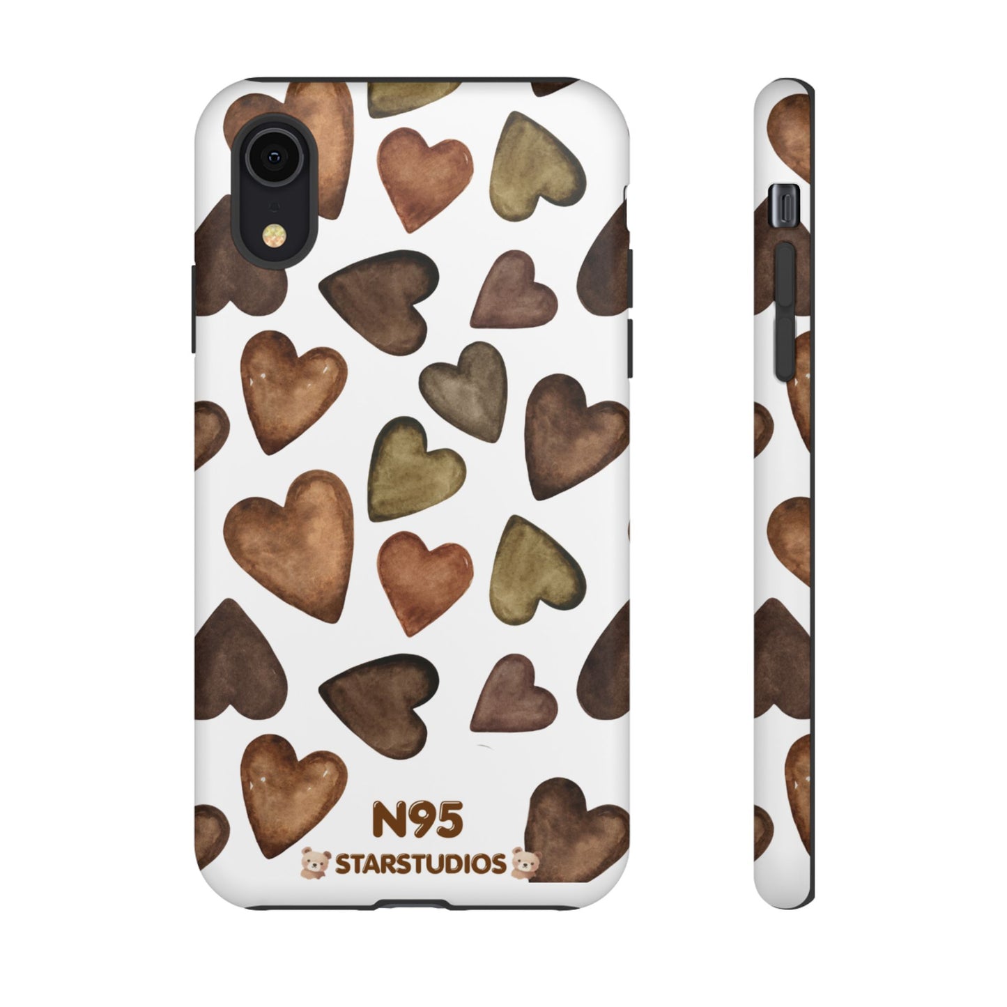Brown Heart Case