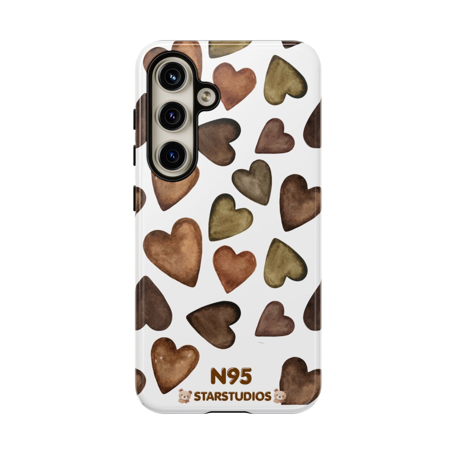 Brown Heart Case