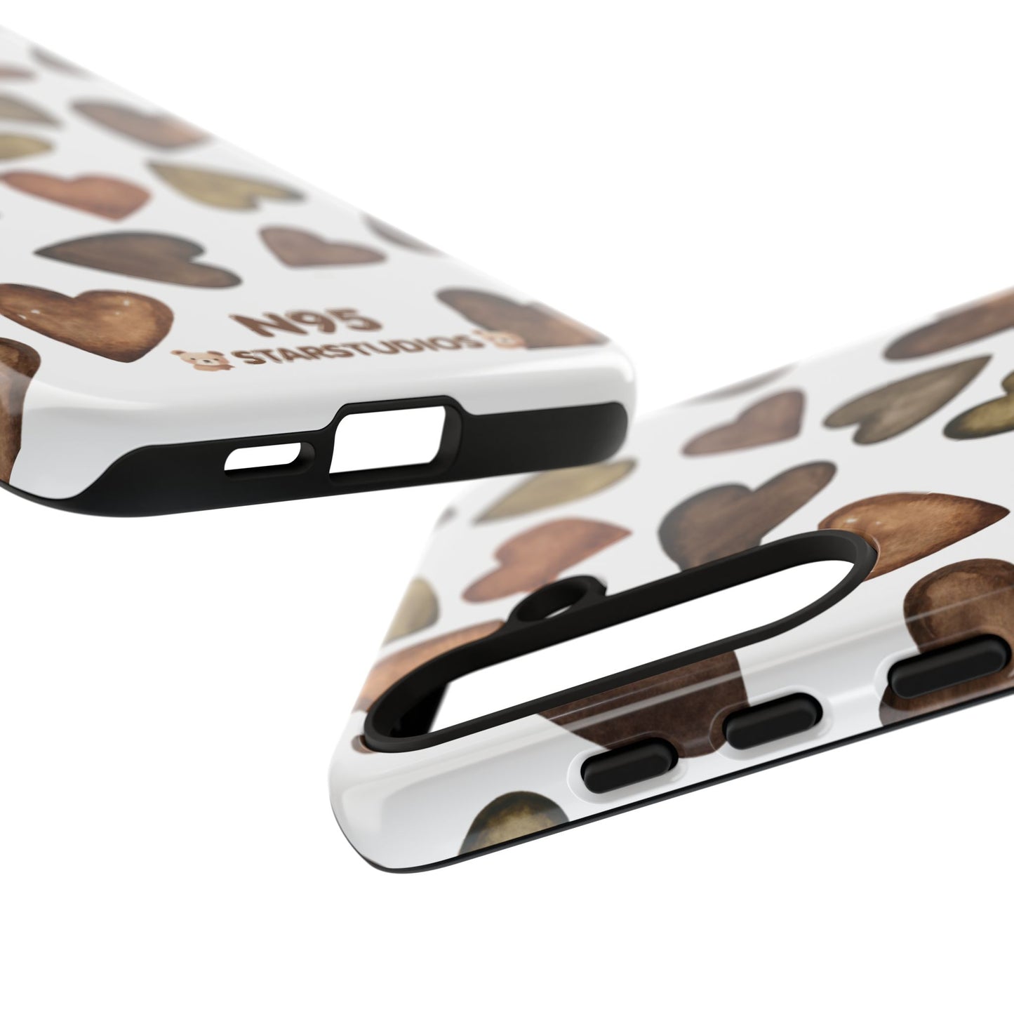 Brown Heart Case
