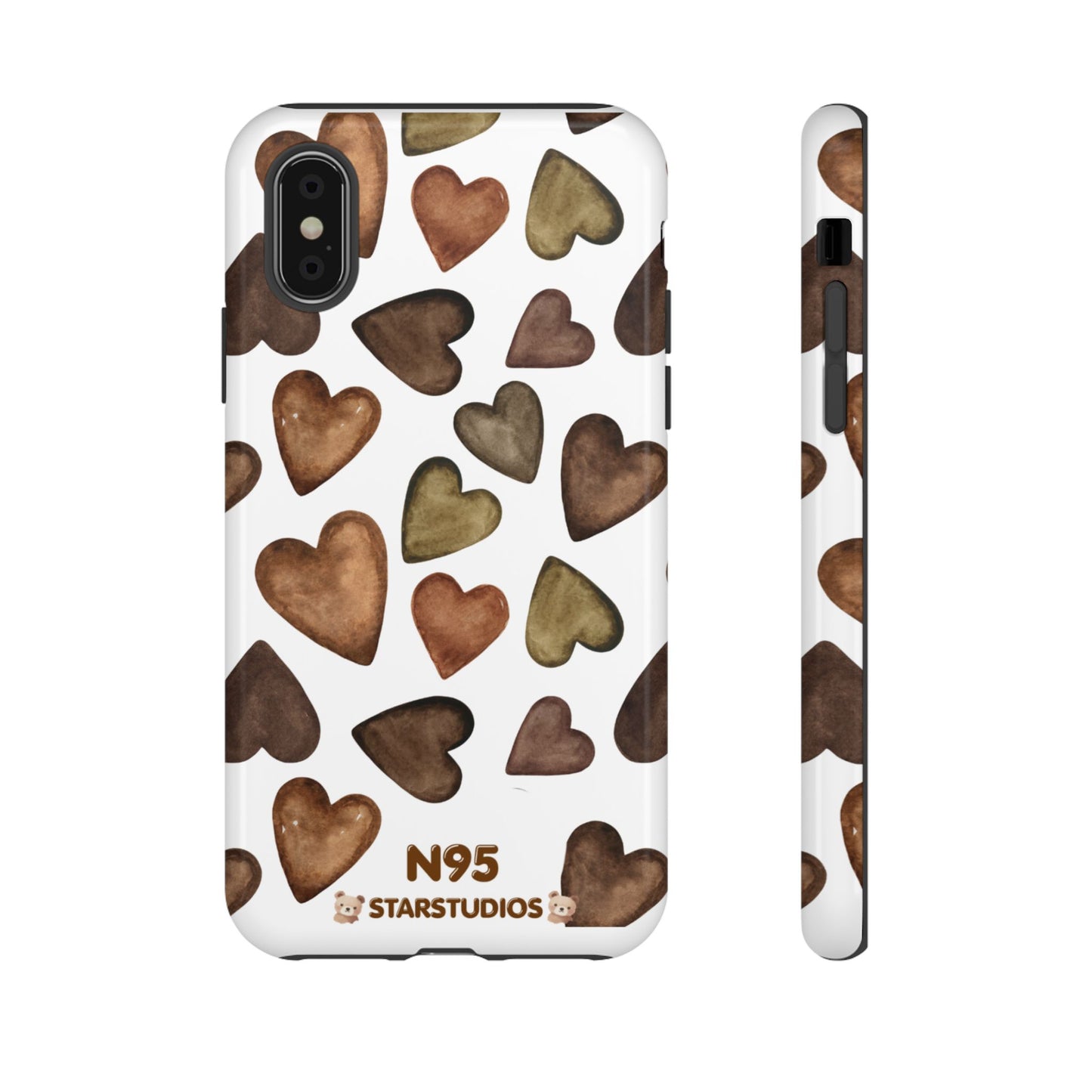Brown Heart Case