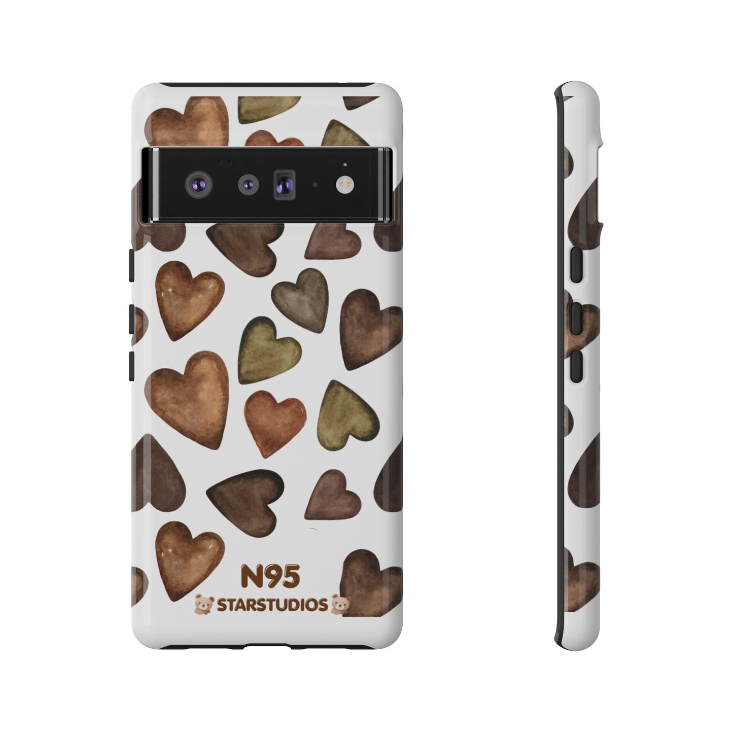 Brown Heart Case
