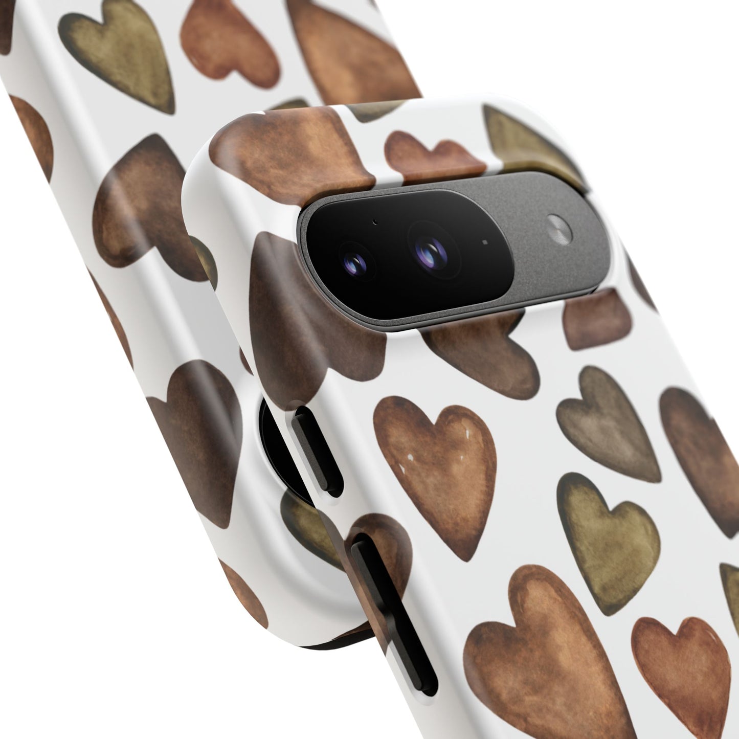 Brown Heart Case