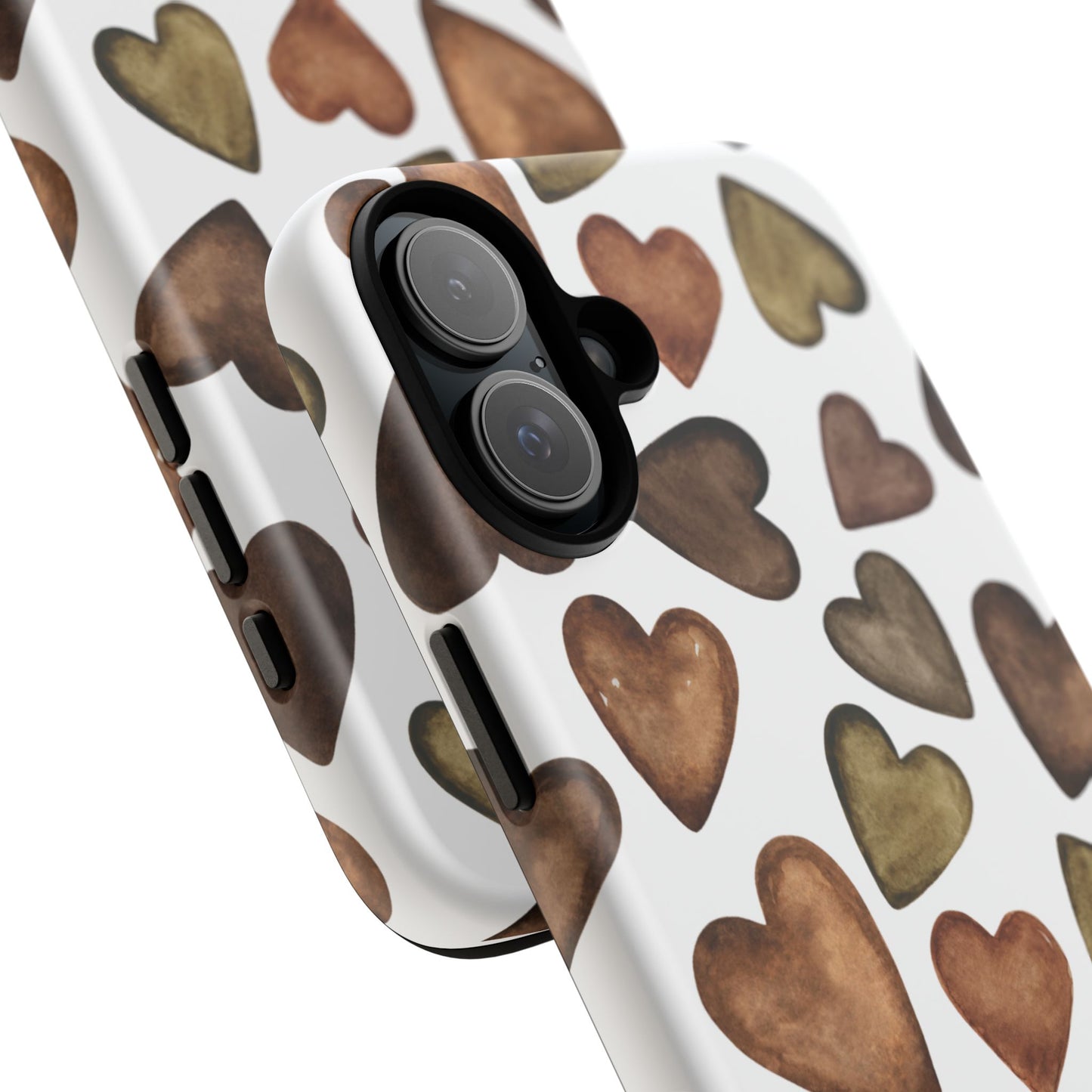 Brown Heart Case