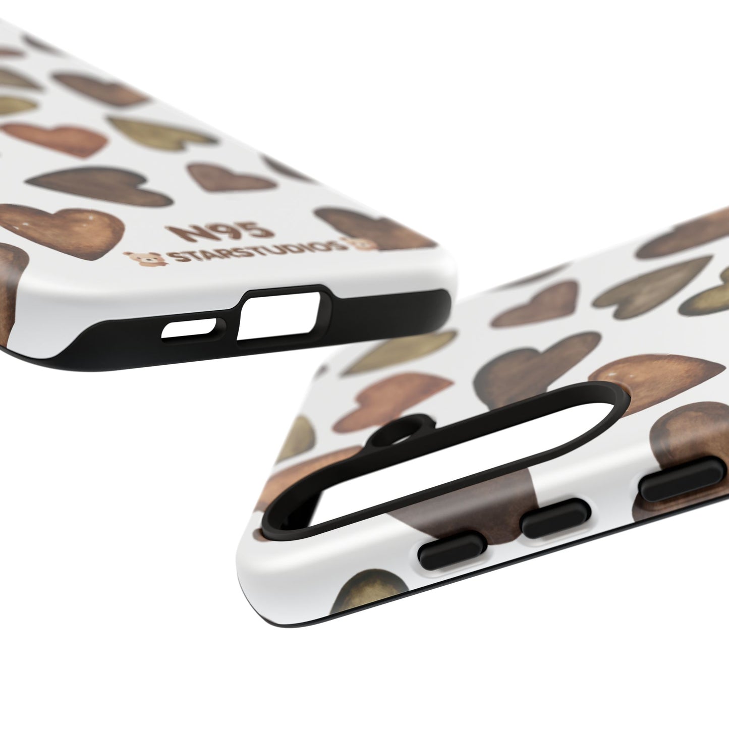 Brown Heart Case