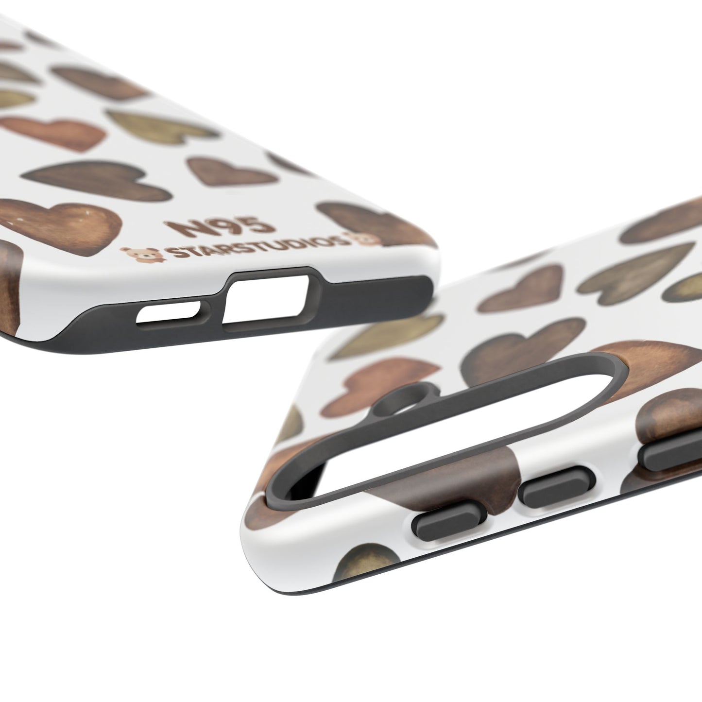 Brown Heart Case
