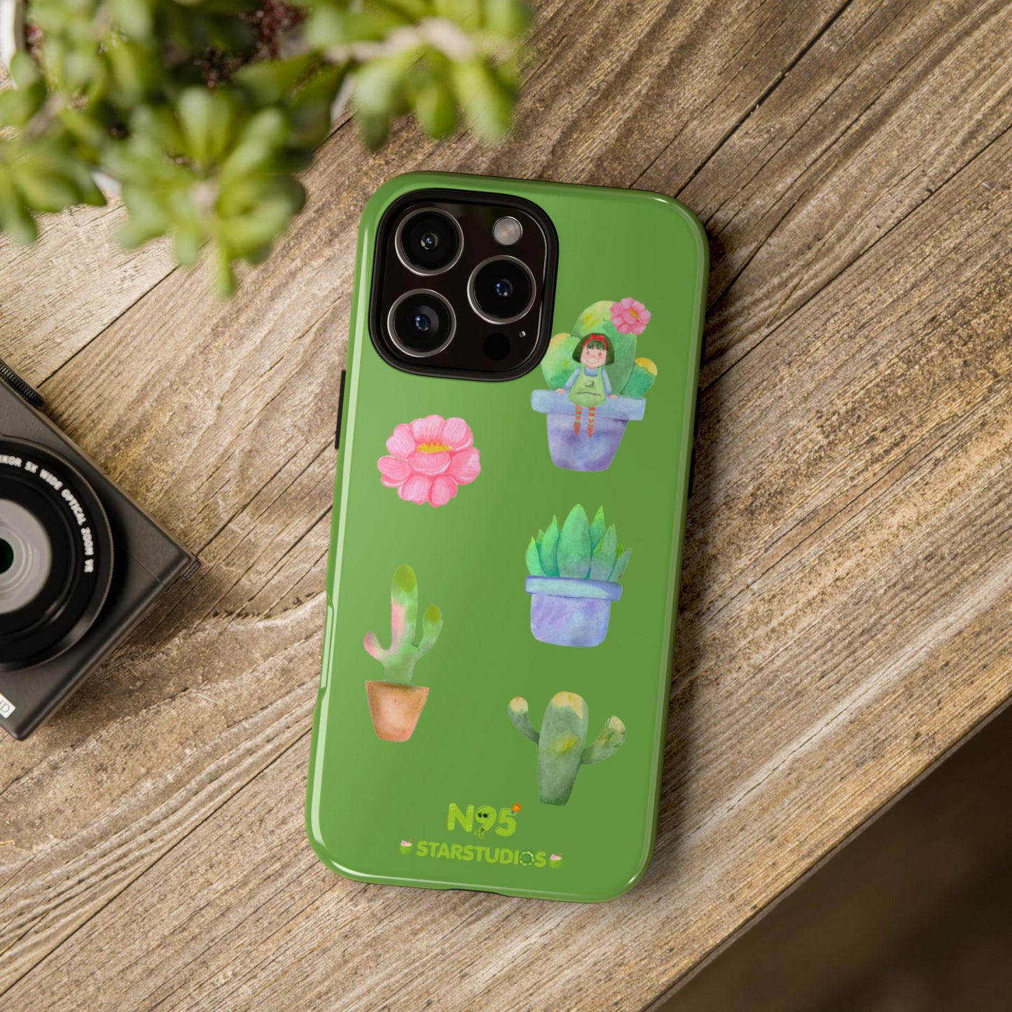 Cactus Cottage Phone Case