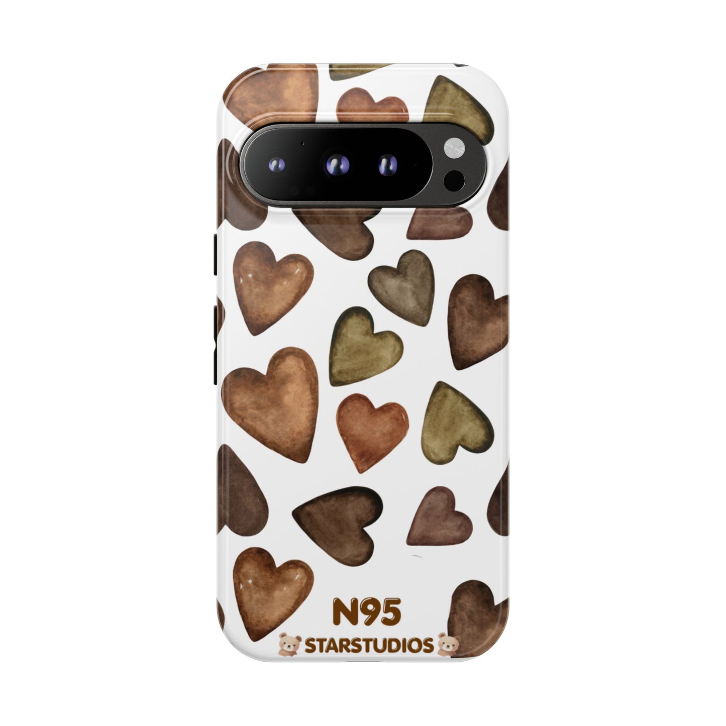 Brown Heart Case