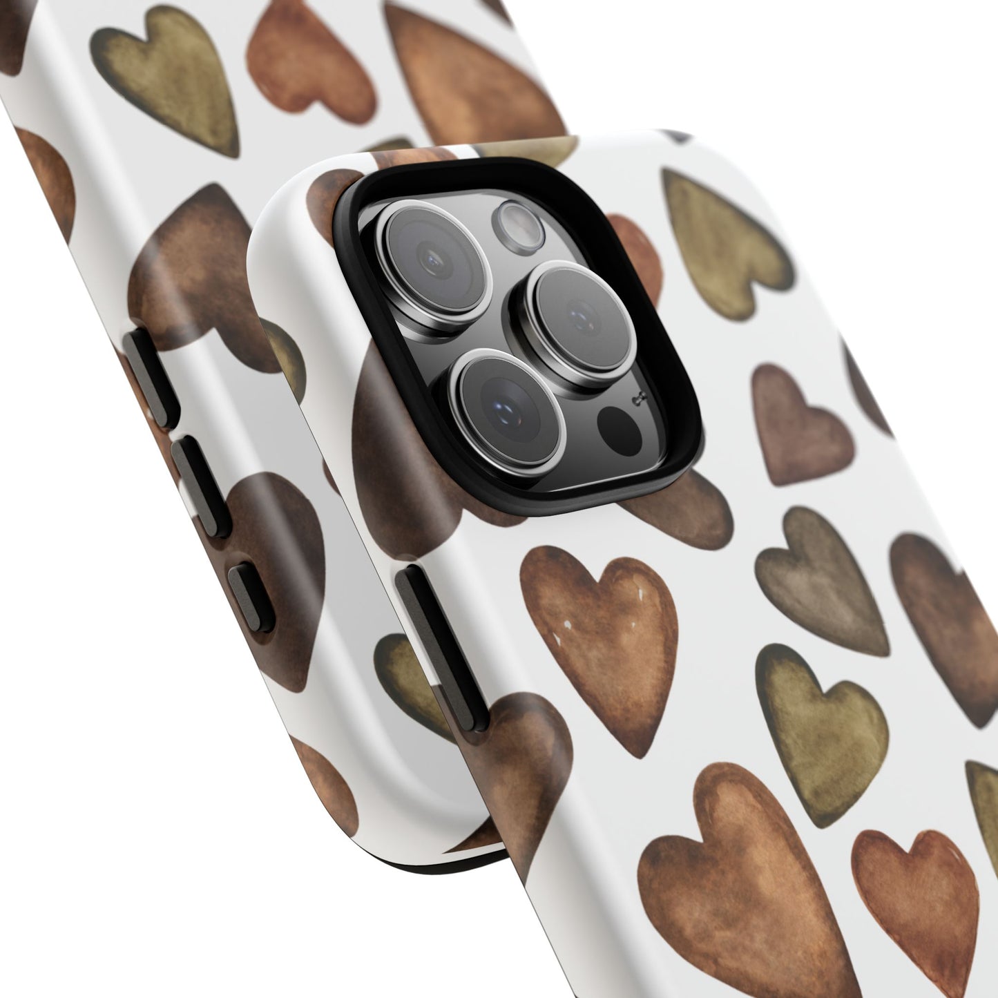 Brown Heart Case