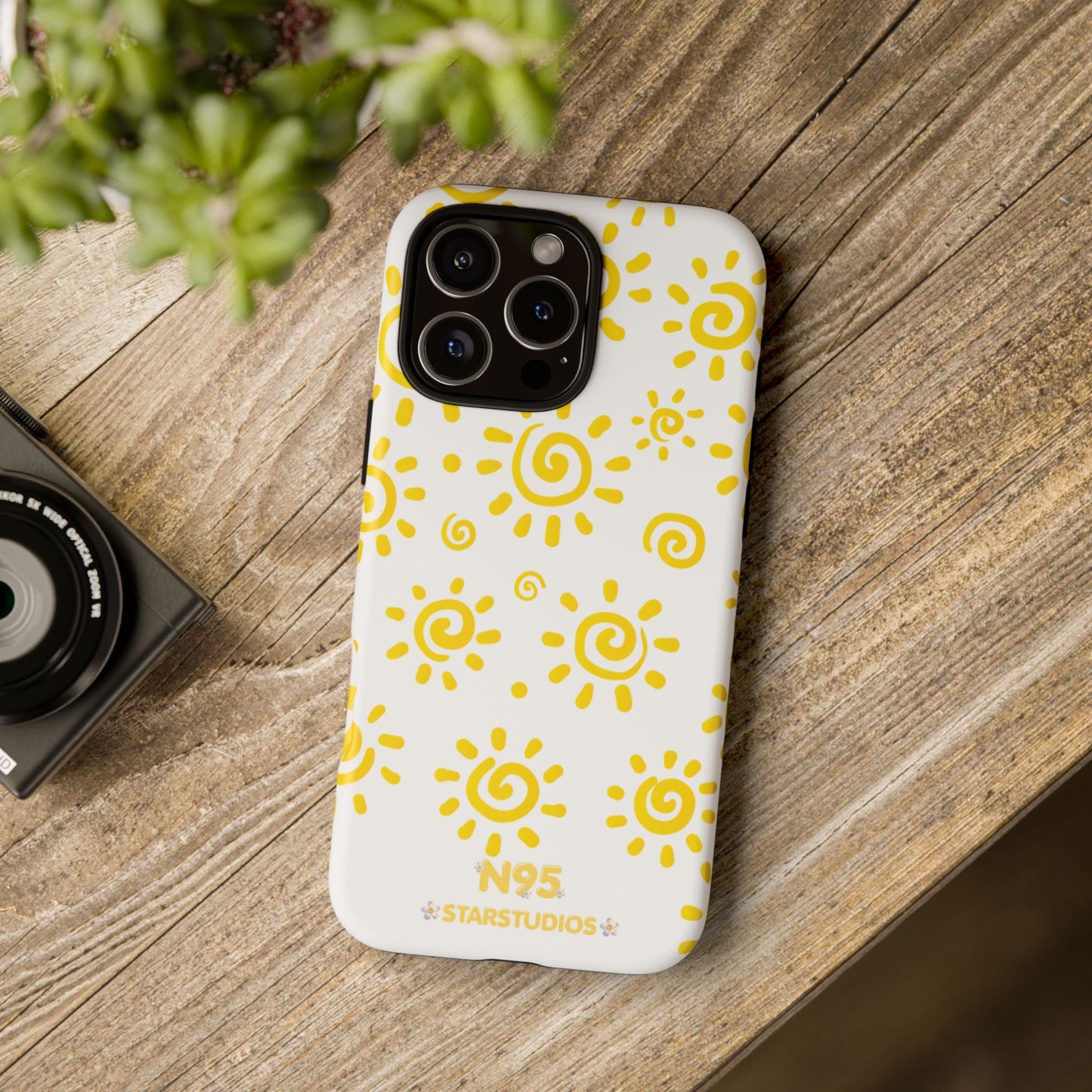 Yellow Sun Phone  Case