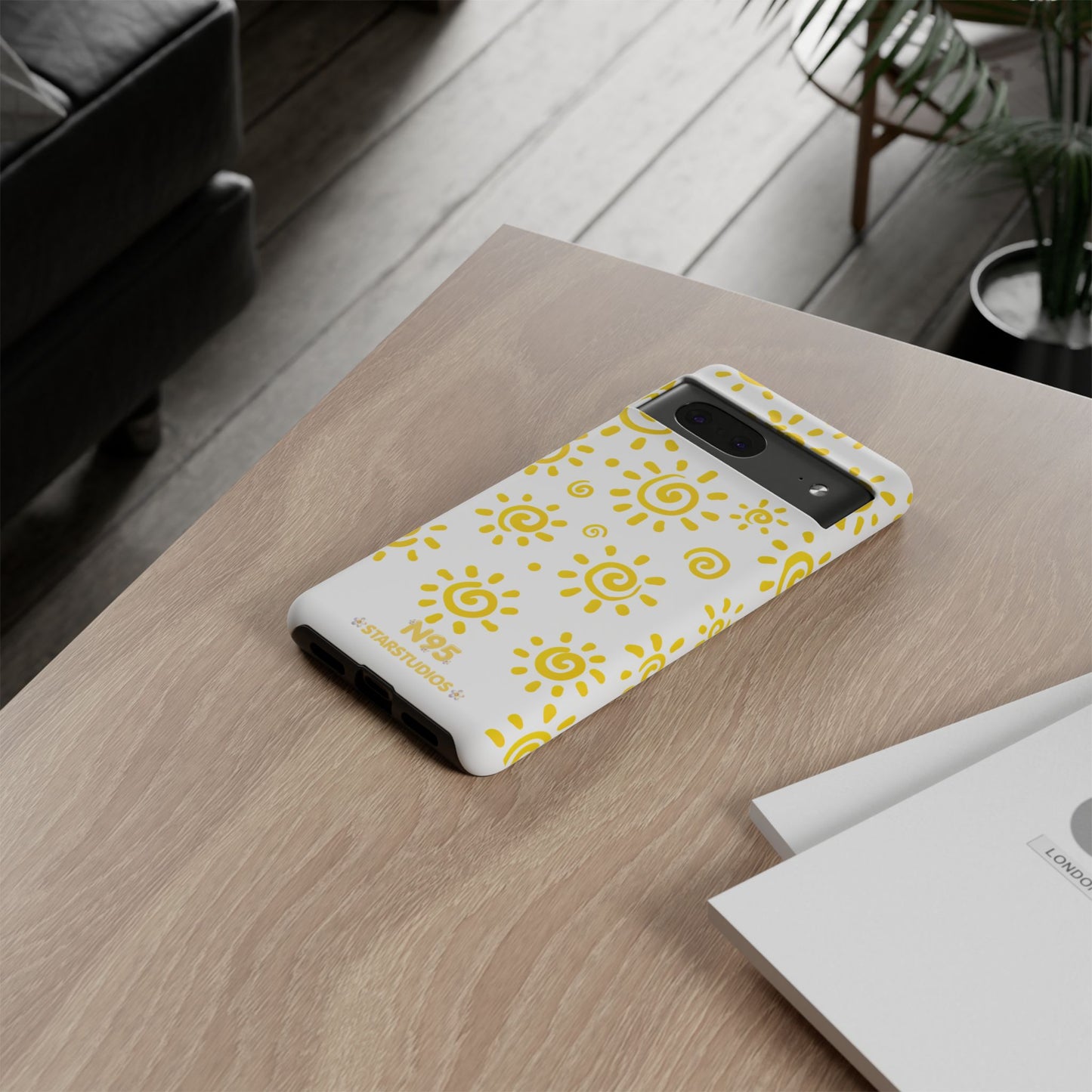 Yellow Sun Phone  Case