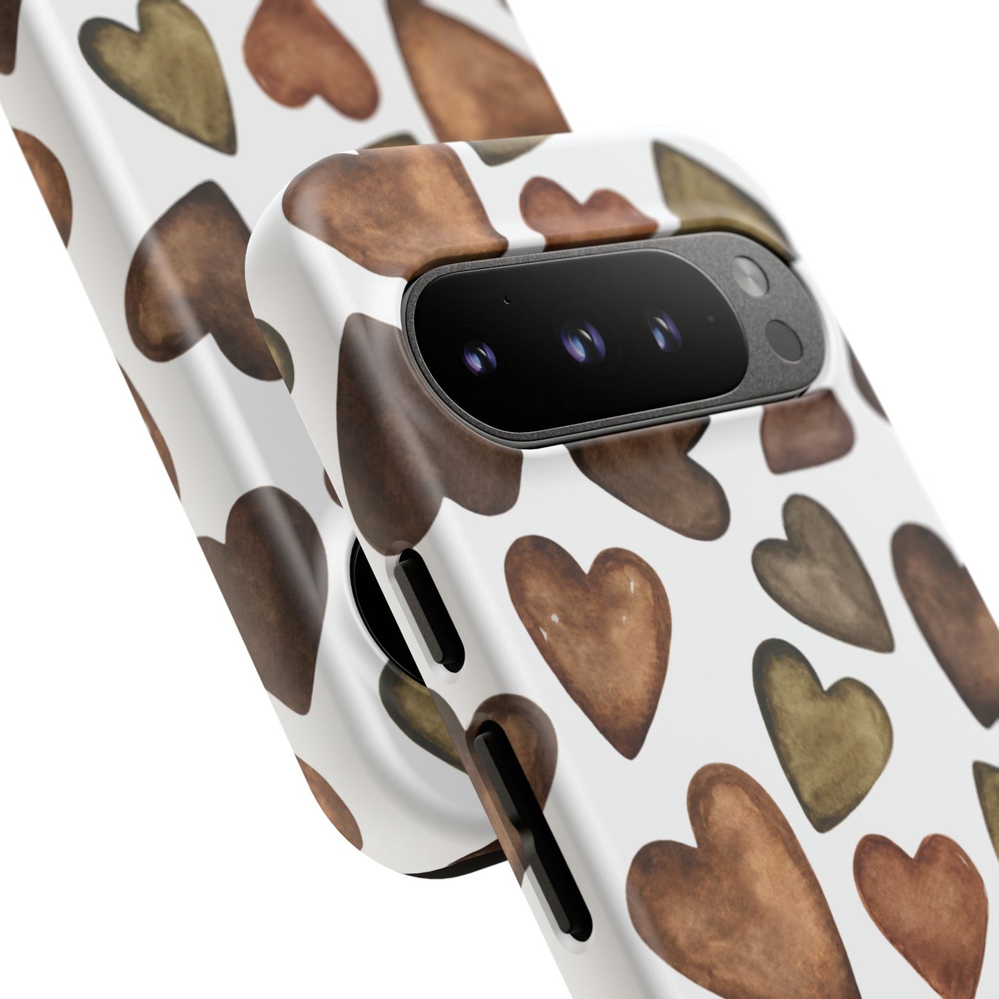 Brown Heart Case