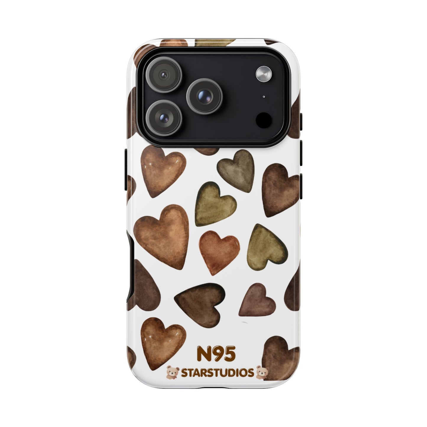 Brown Heart Case