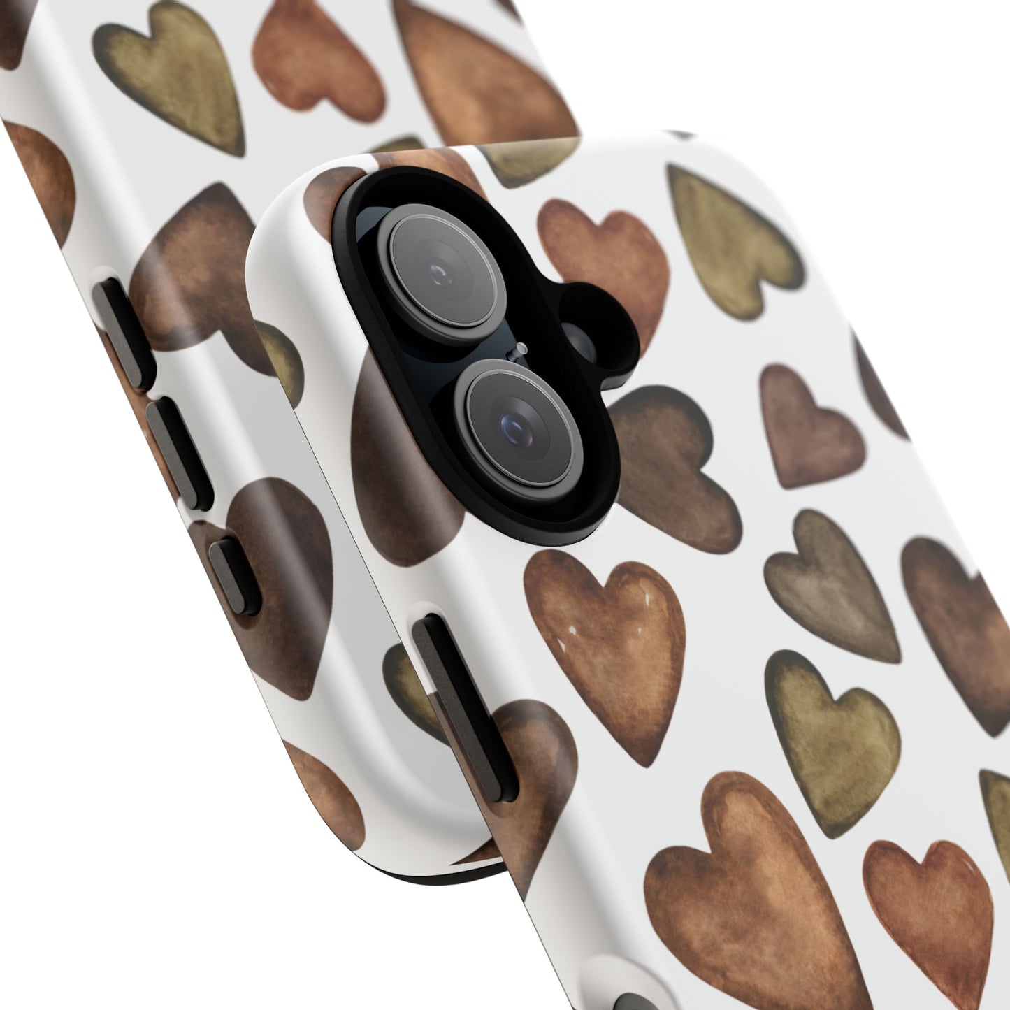 Brown Heart Case