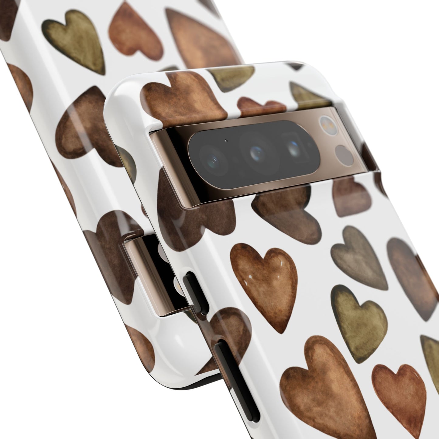 Brown Heart Case