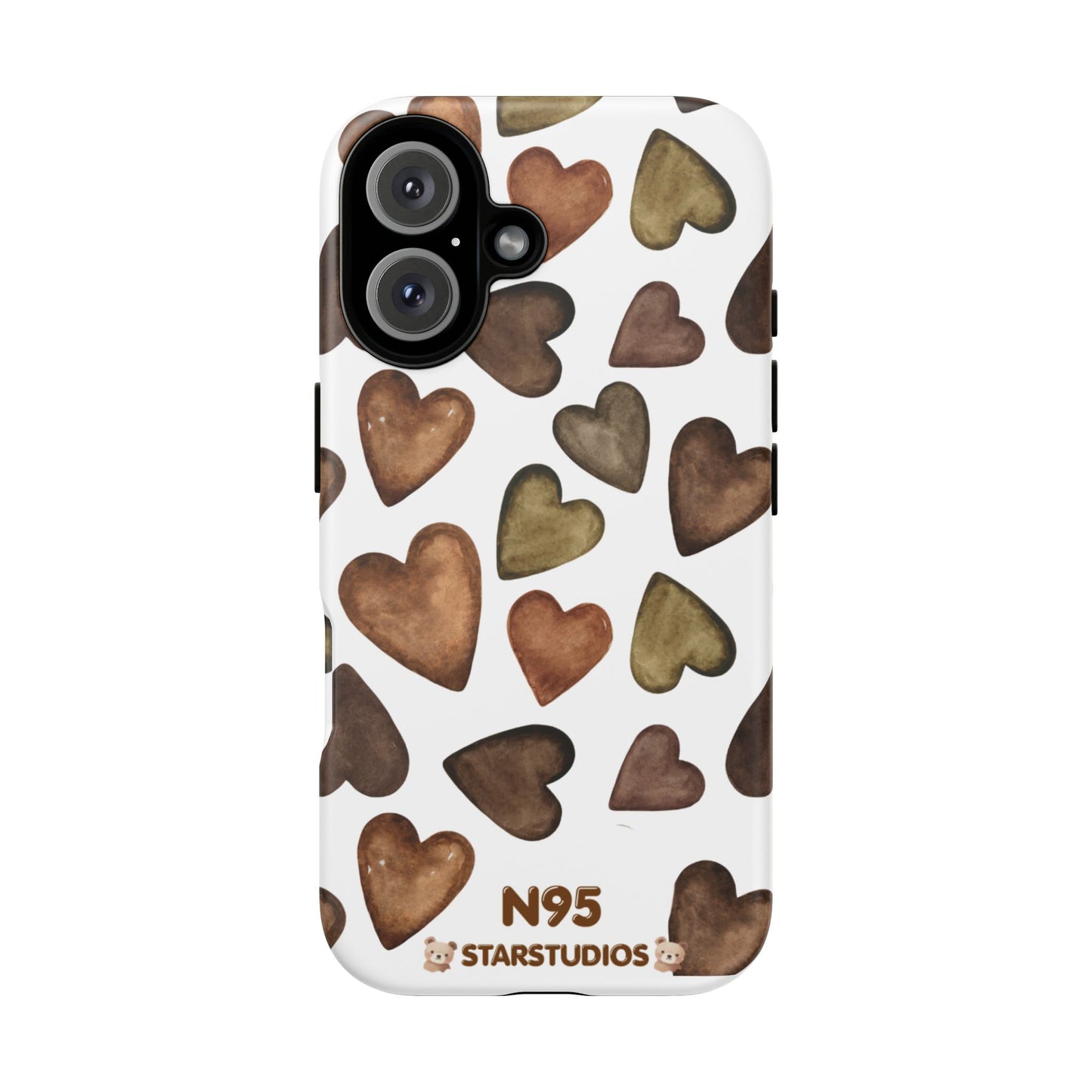 Brown Heart Case