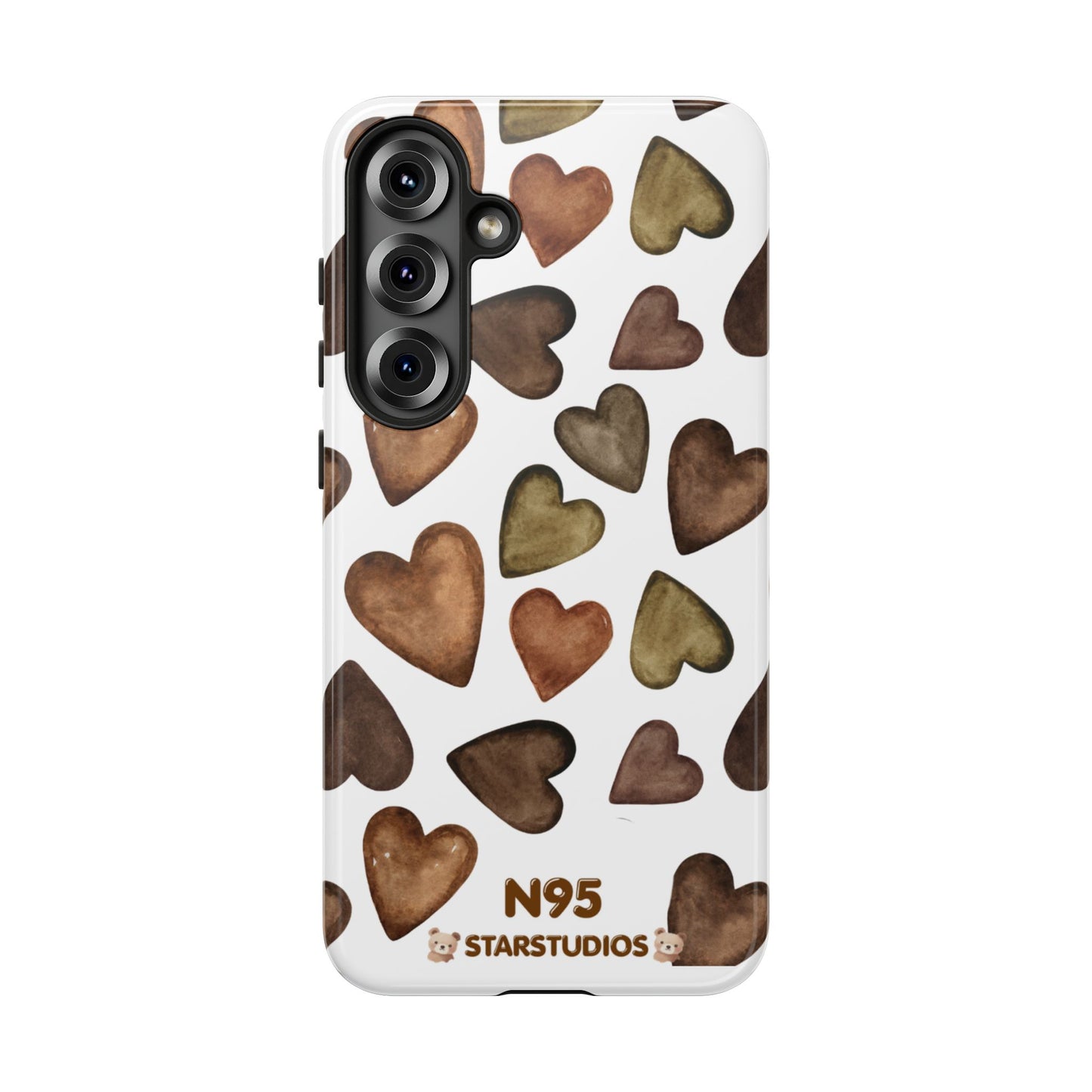 Brown Heart Case