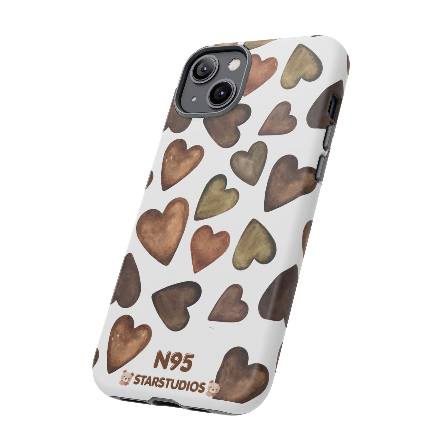 Brown Heart Case