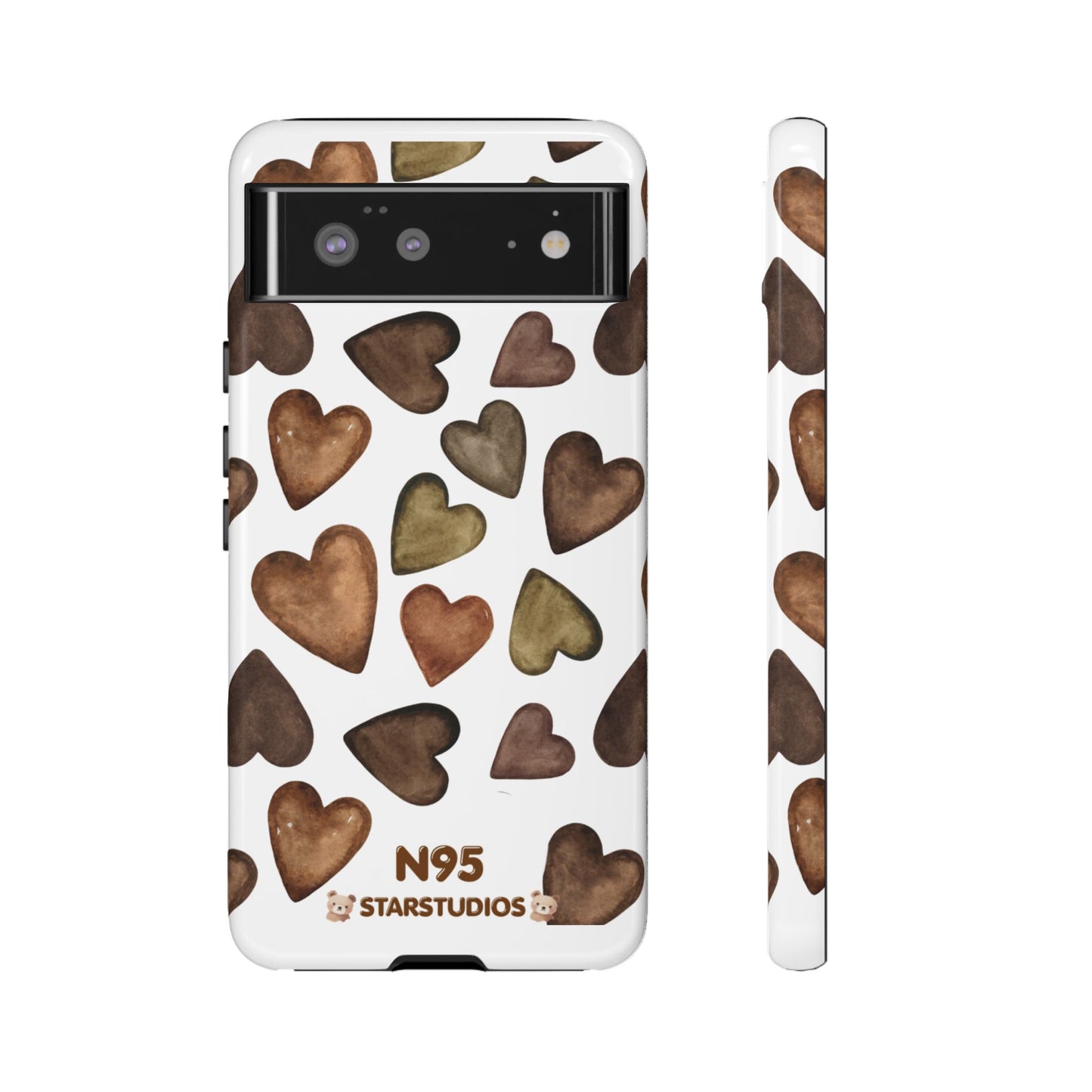 Brown Heart Case