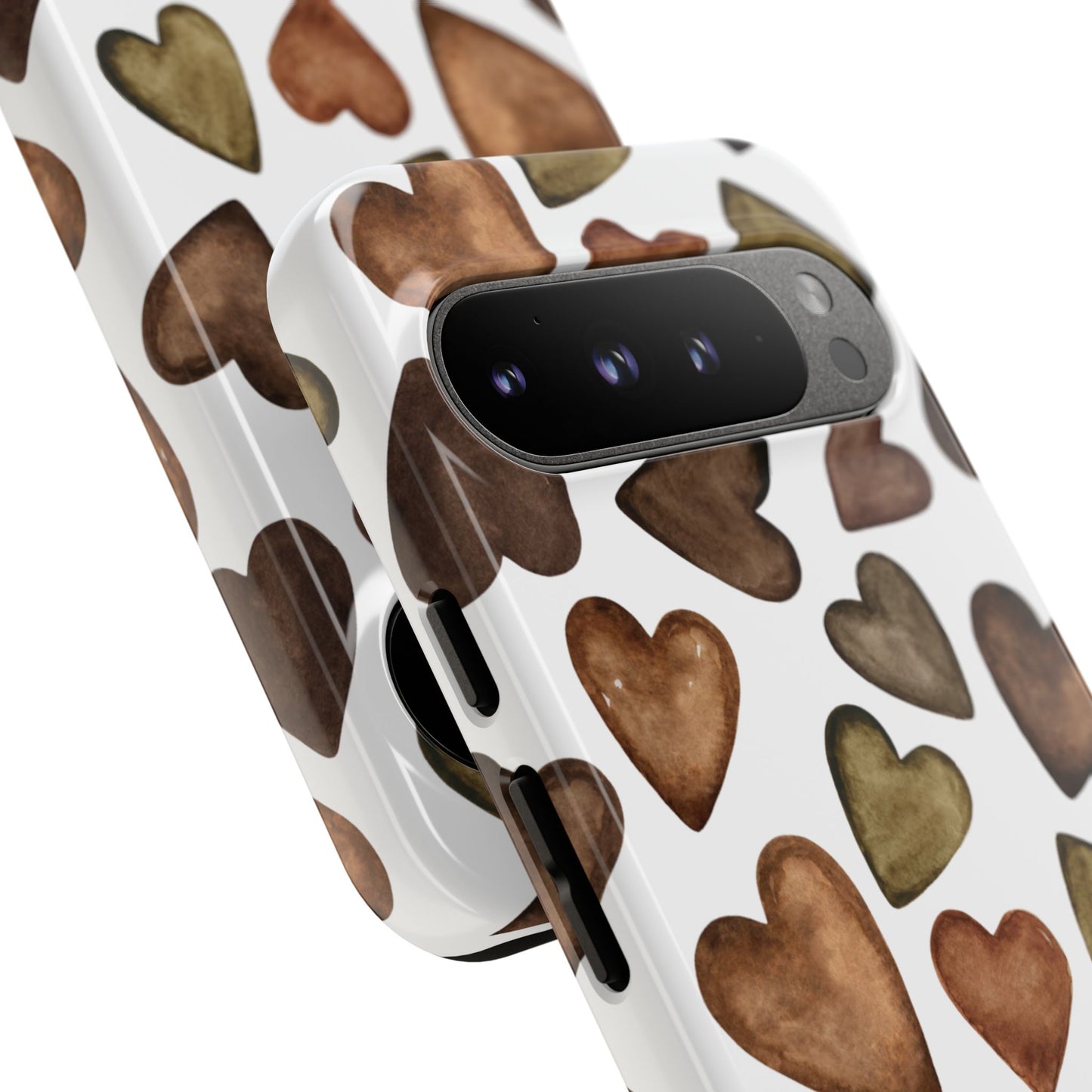 Brown Heart Case