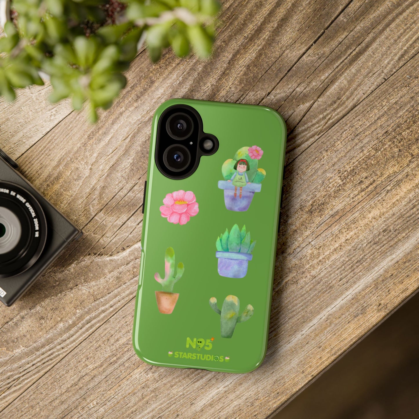 Cactus Cottage Phone Case