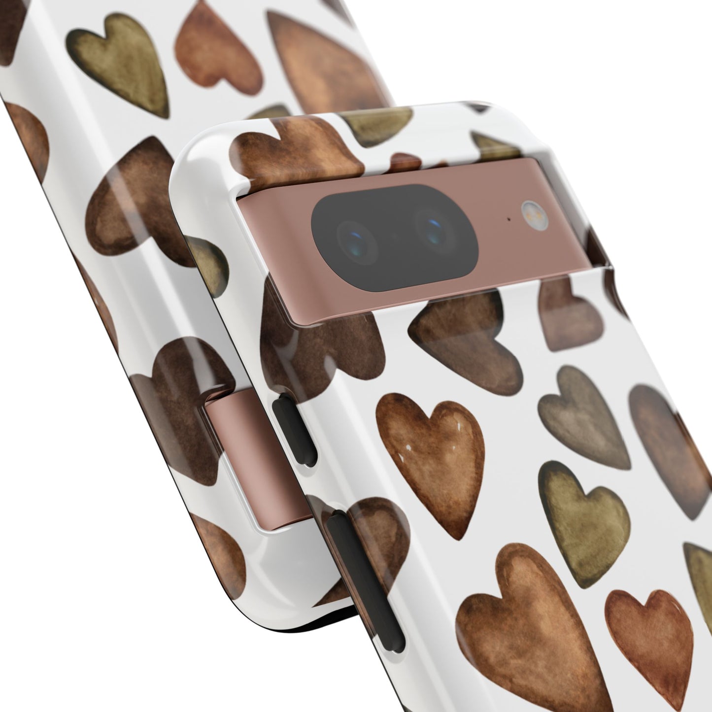 Brown Heart Case